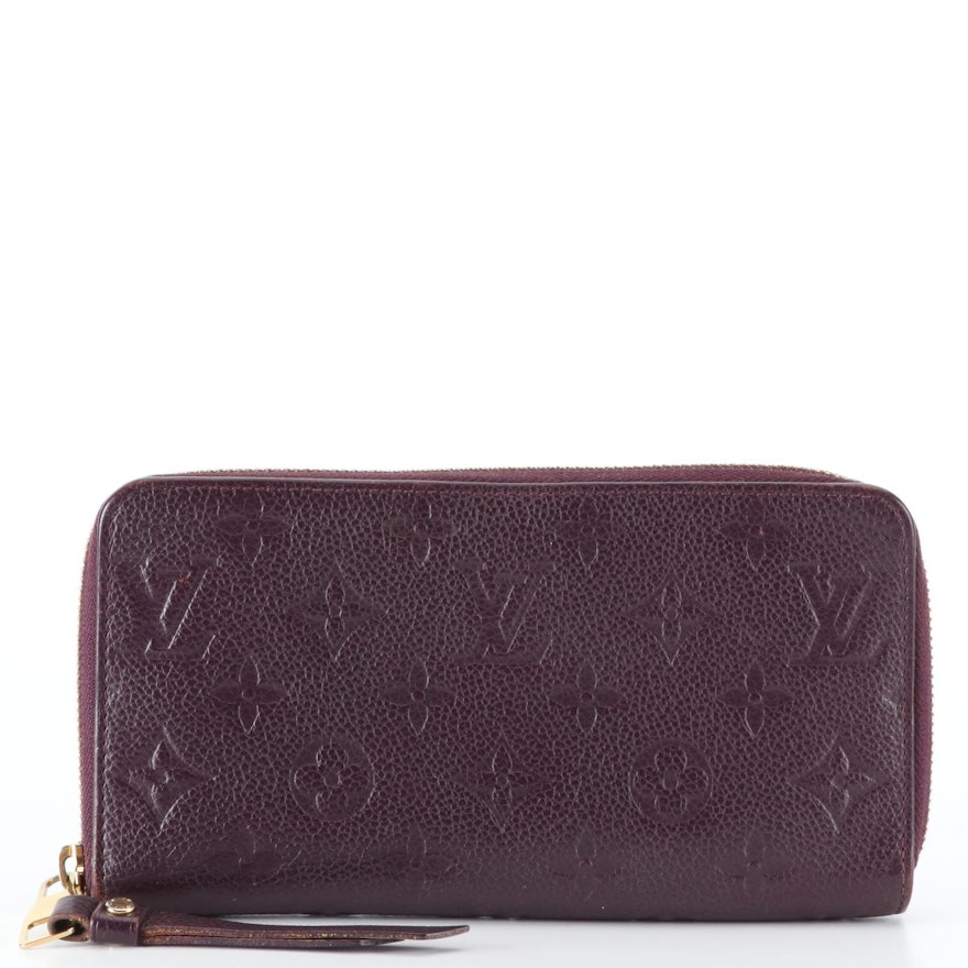 Louis Vuitton Secret Wallet in Purple Empreinte Leather