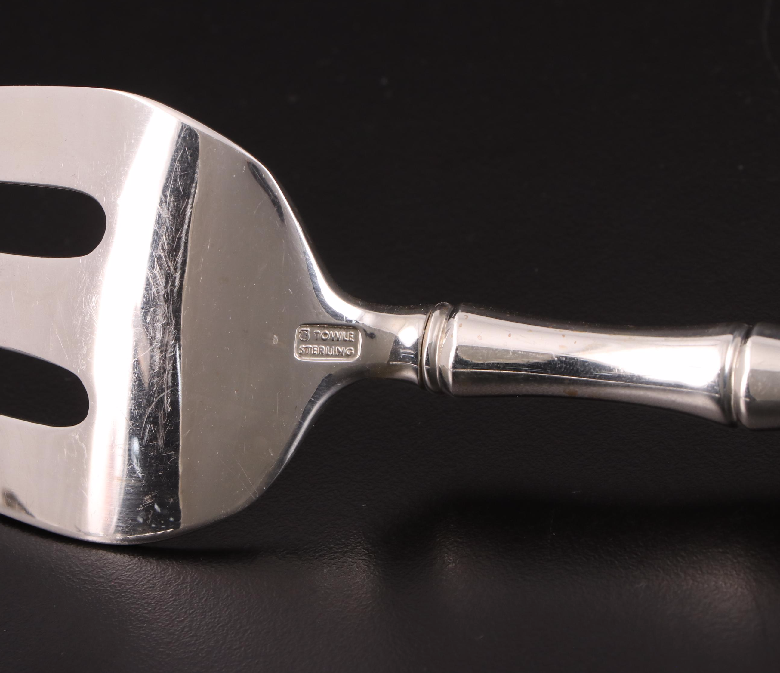 Towle "Mandarin" Sterling Silver Flatware, Late 20th Century