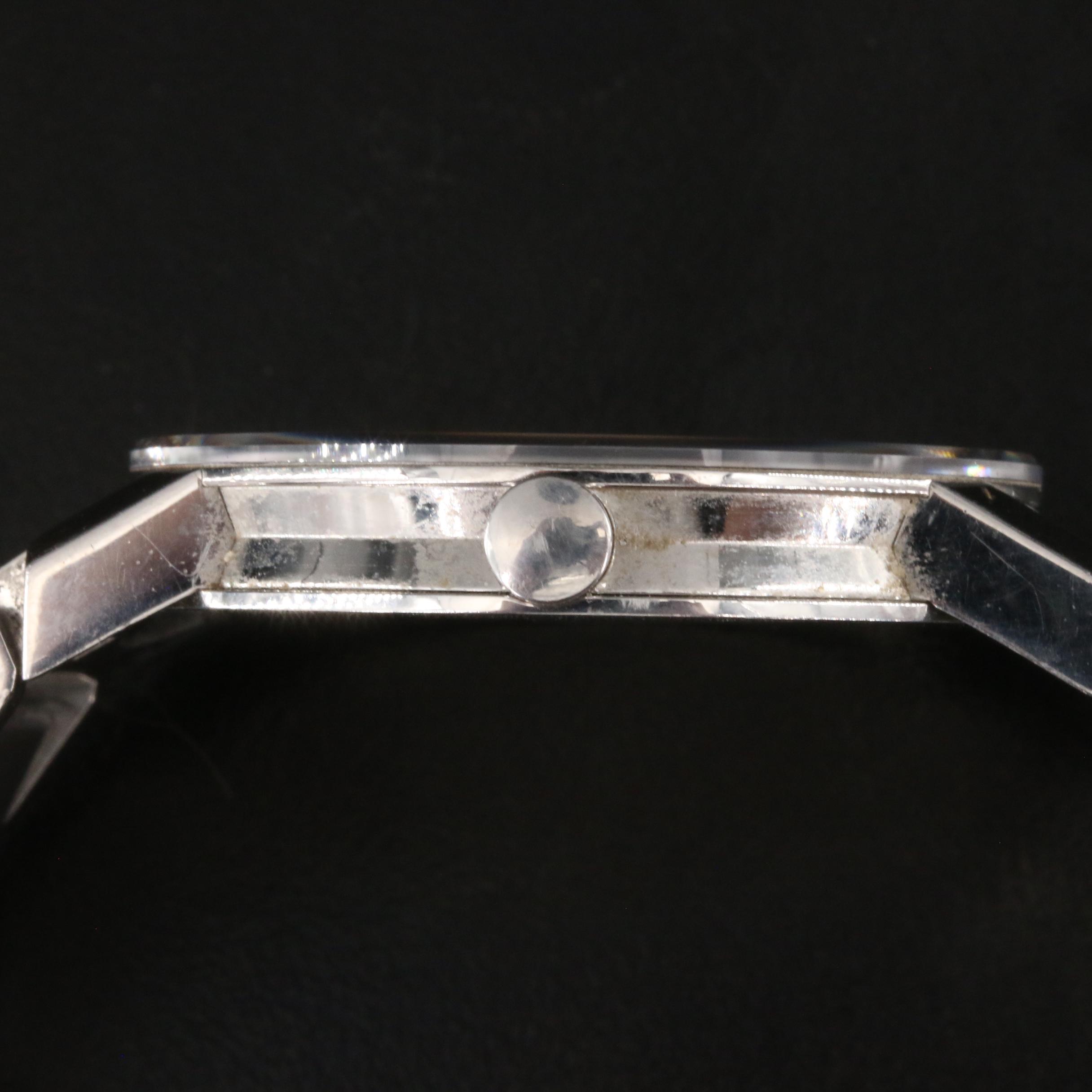 Movado Sapphire Mirror Dial Stainless Steel Quartz Watch