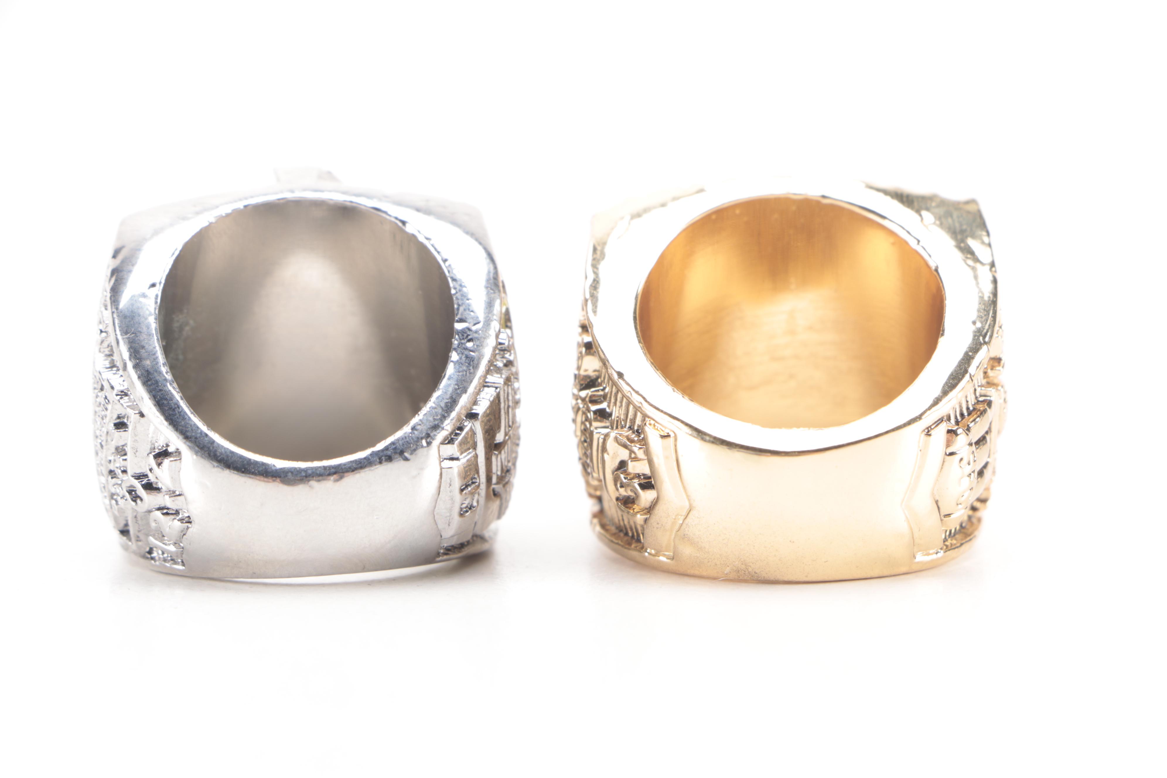 LSU Replica National Championship Rings With Burrow Personalized Ring in Case