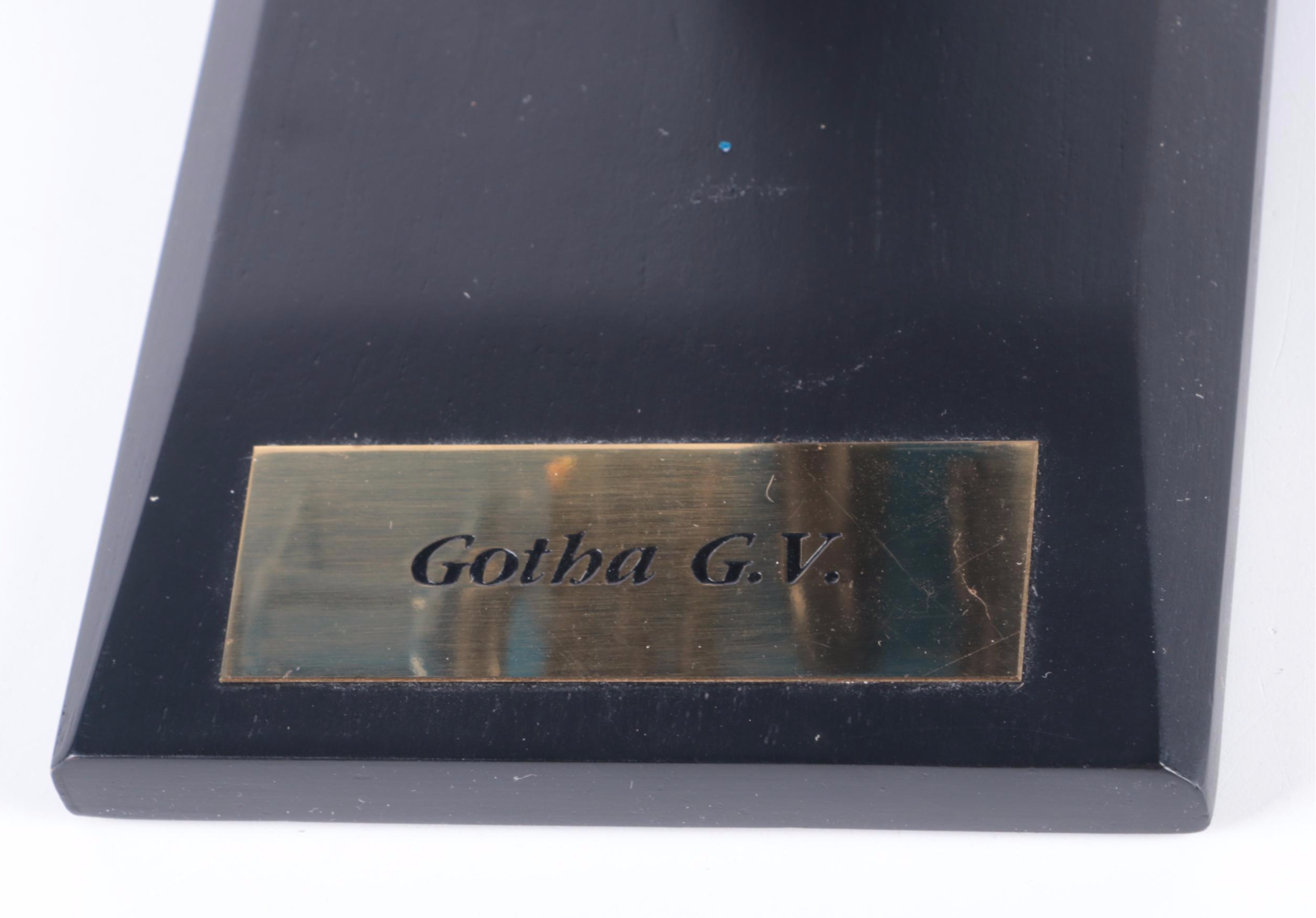 Fokker Biplane and Triplane with Gotha GV Model Airplane