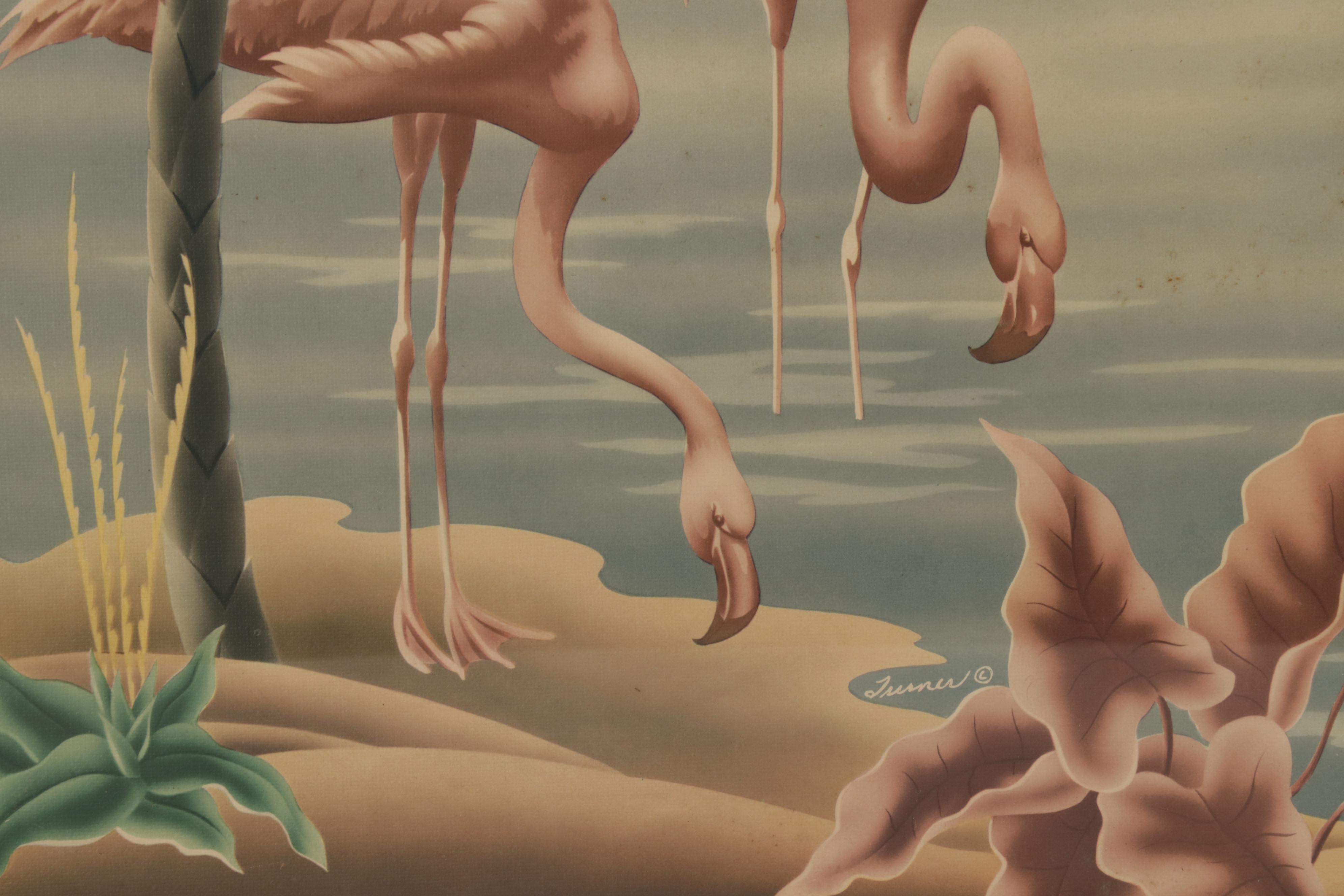 Turner Manufacturing Co. Offset Lithographs of Wading Birds