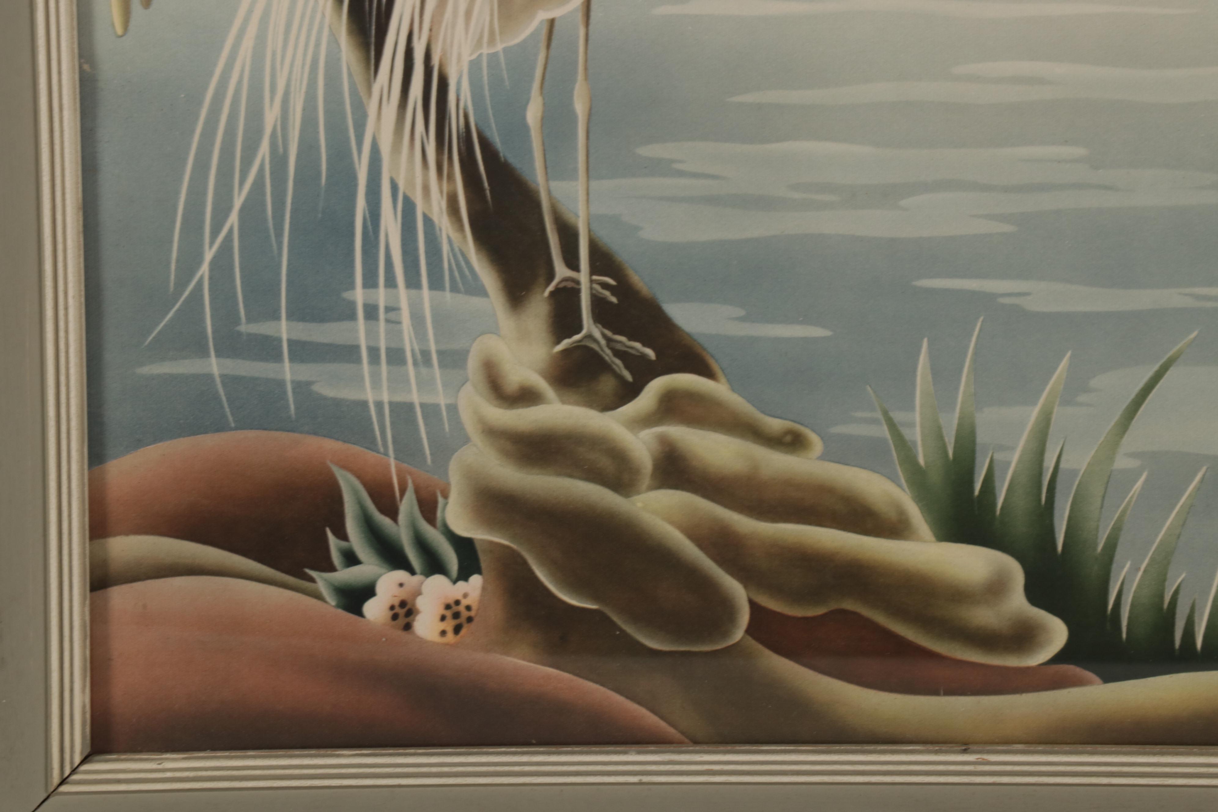 Turner Manufacturing Co. Offset Lithographs of Wading Birds