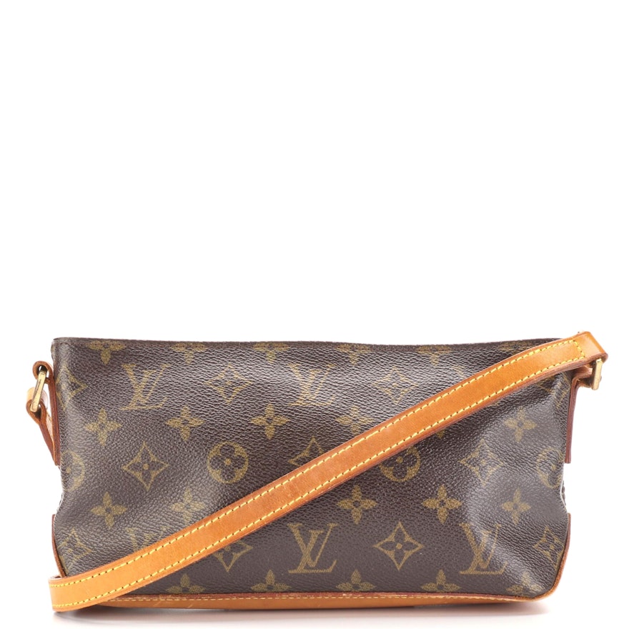 Louis Vuitton Trotteur Crossbody Bag in Monogram Canvas and Vachetta Leather