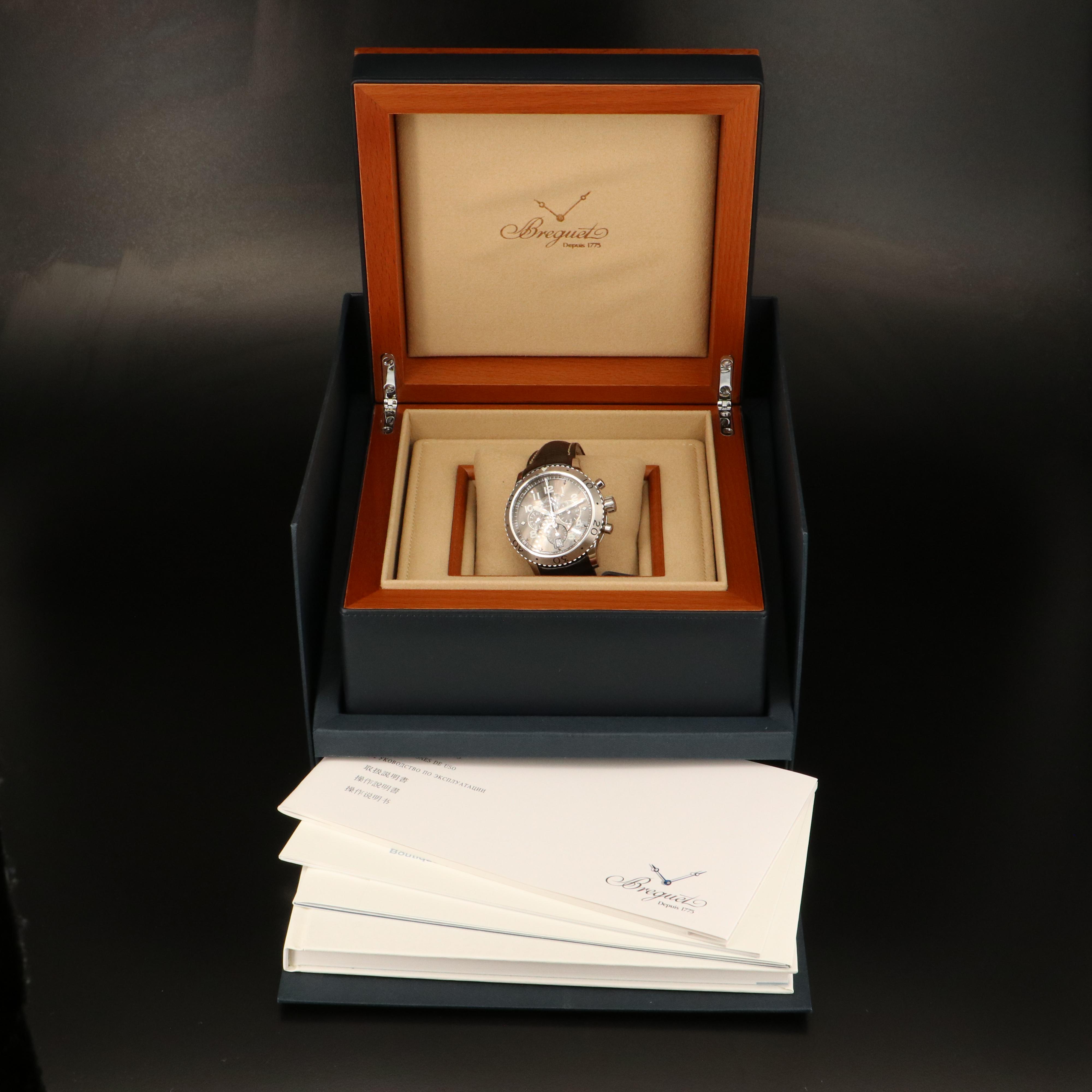 Breguet Transatlantique Type XXI Flyback Chronograph Watch