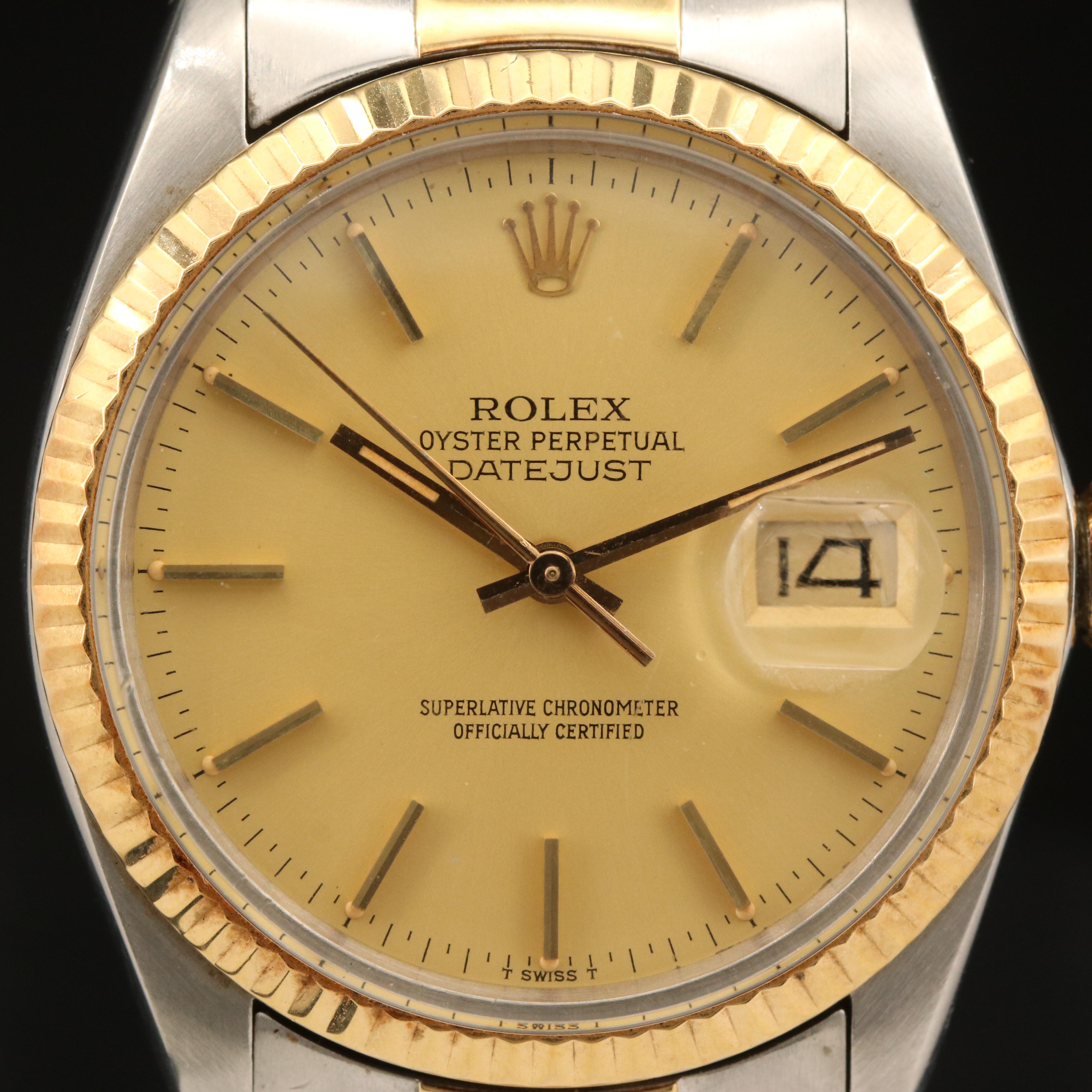1983 Rolex Oyster Perpetual Datejust Watch