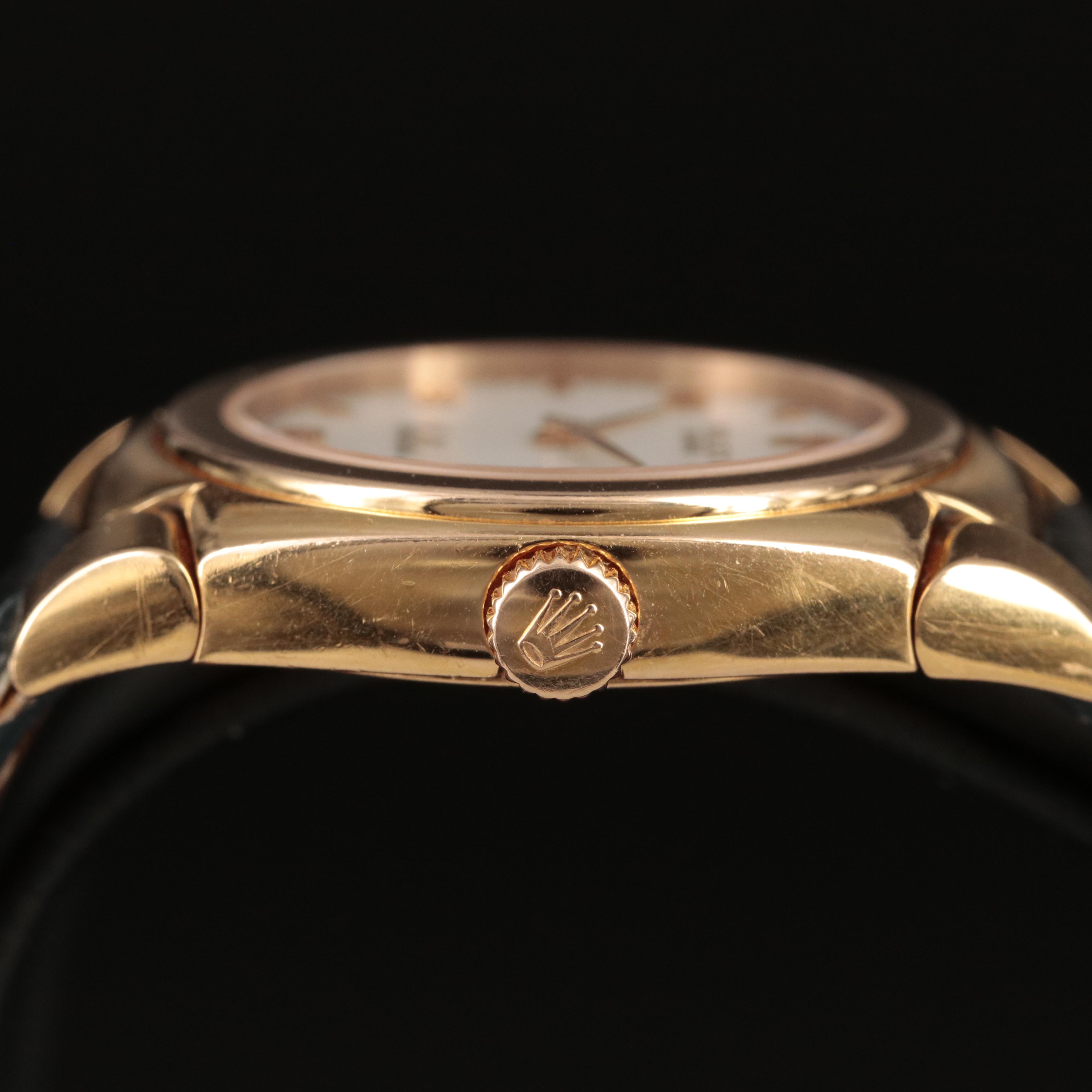 1999 18K Rolex Cellini Hand Wind Watch