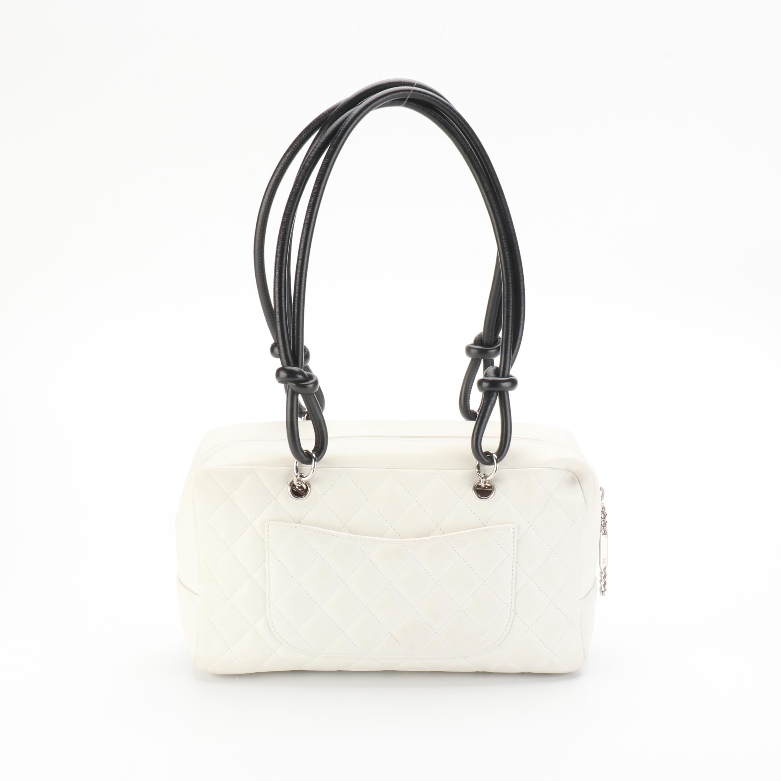 Chanel CC Quilted Leather Shoulder Bag