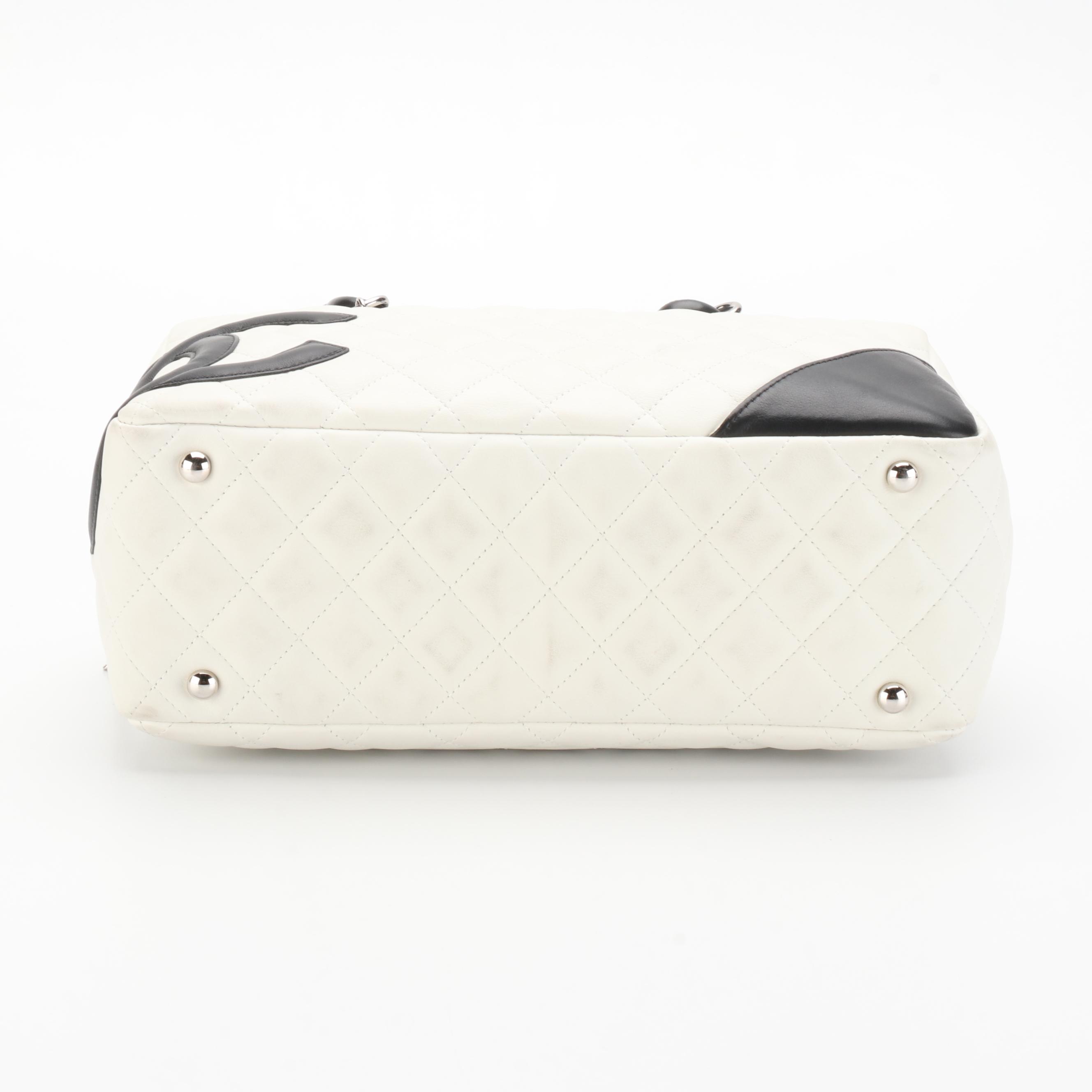 Chanel CC Quilted Leather Shoulder Bag