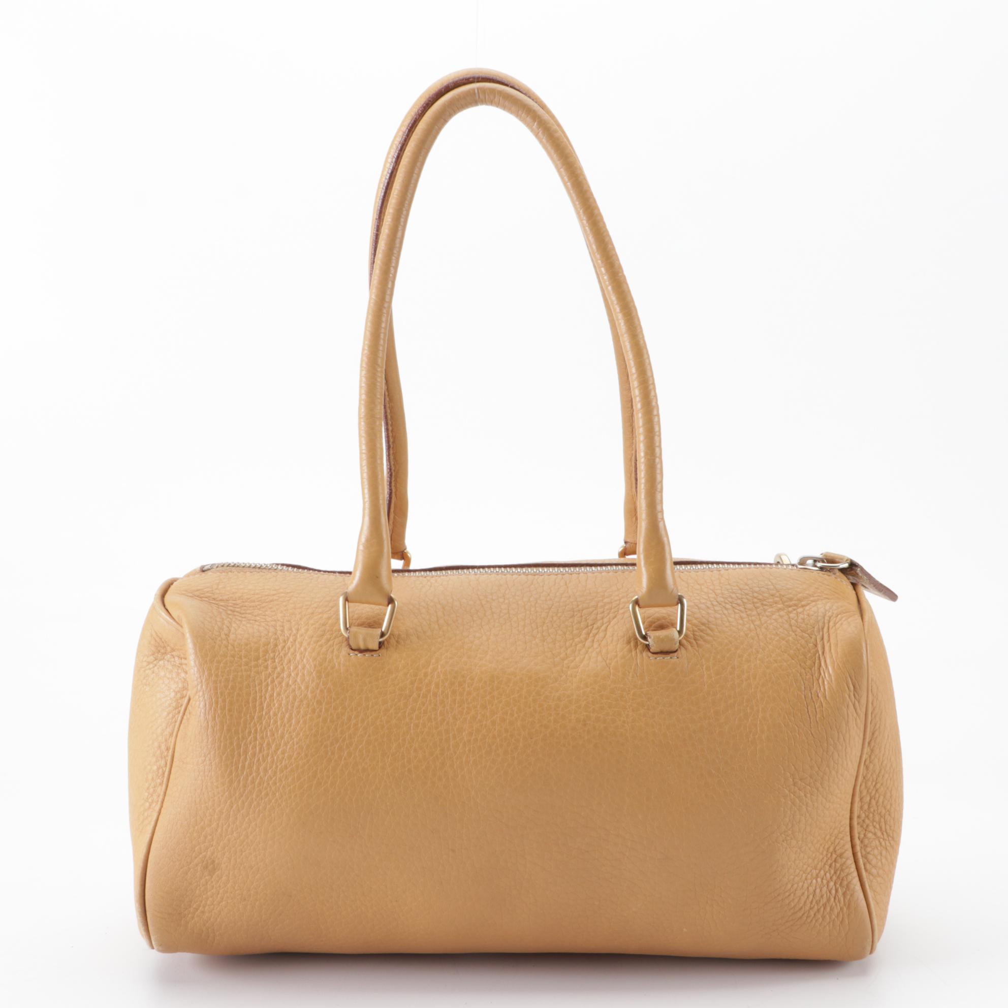 Prada Vitello Daino Leather Handbag