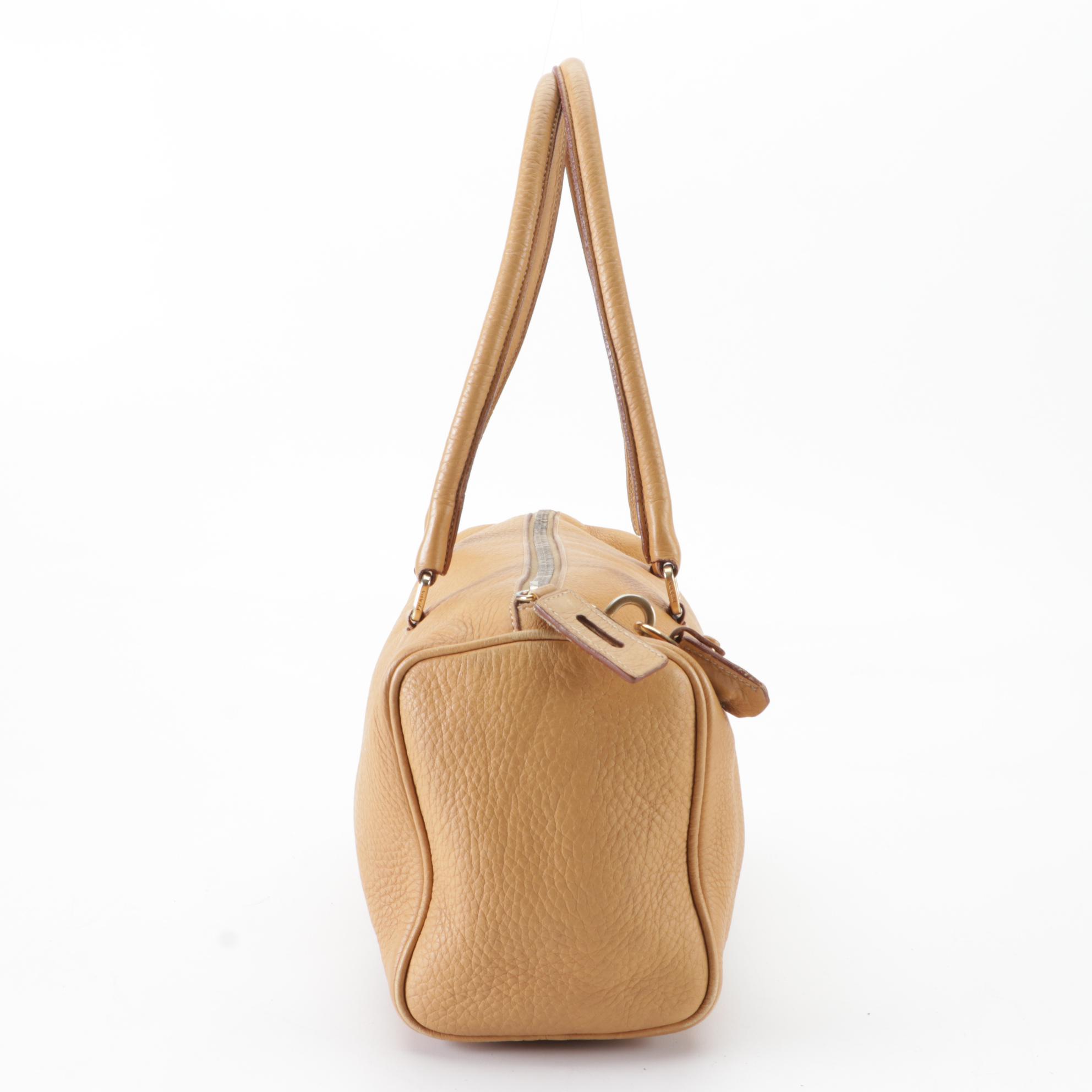 Prada Vitello Daino Leather Handbag