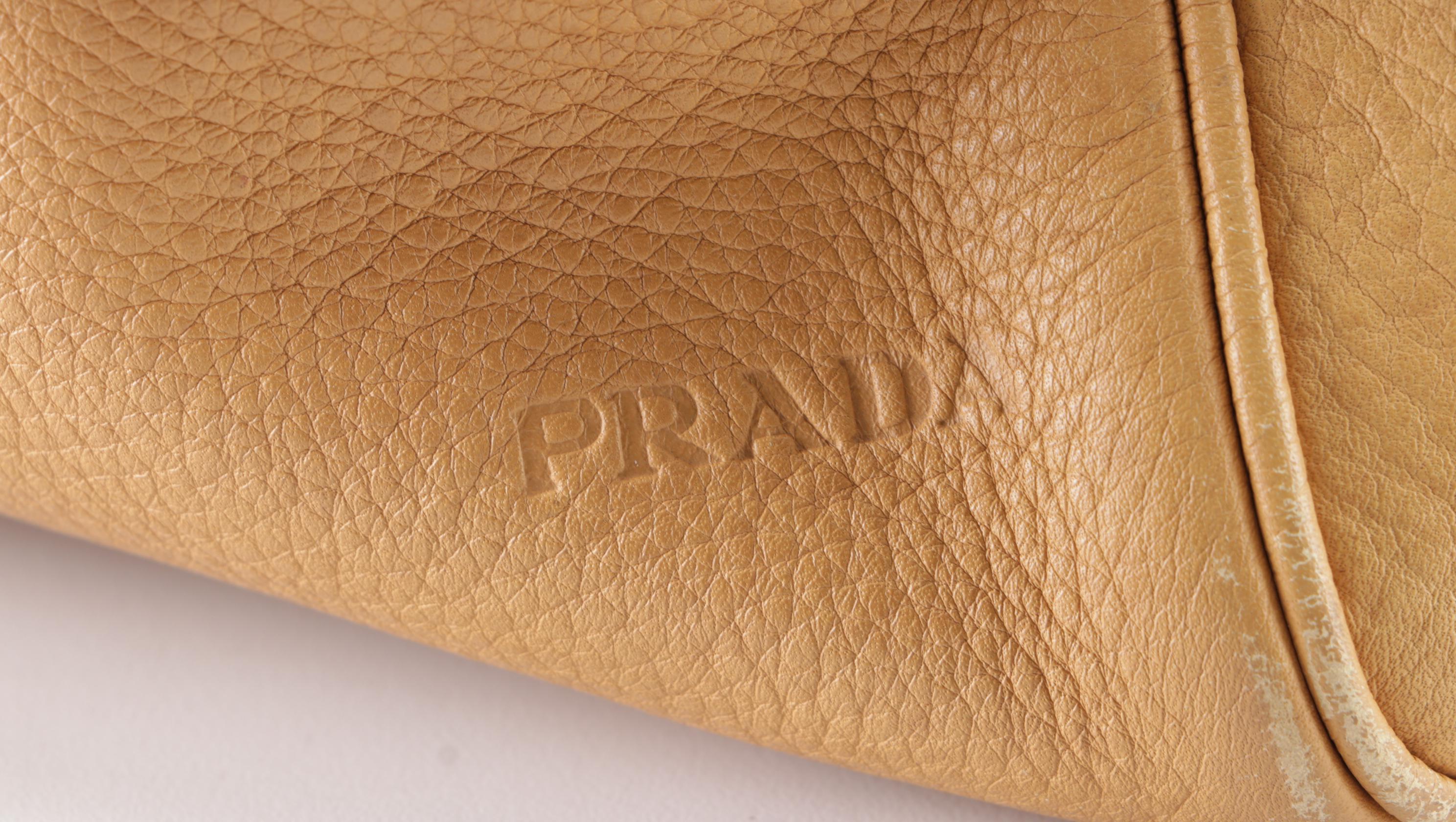 Prada Vitello Daino Leather Handbag