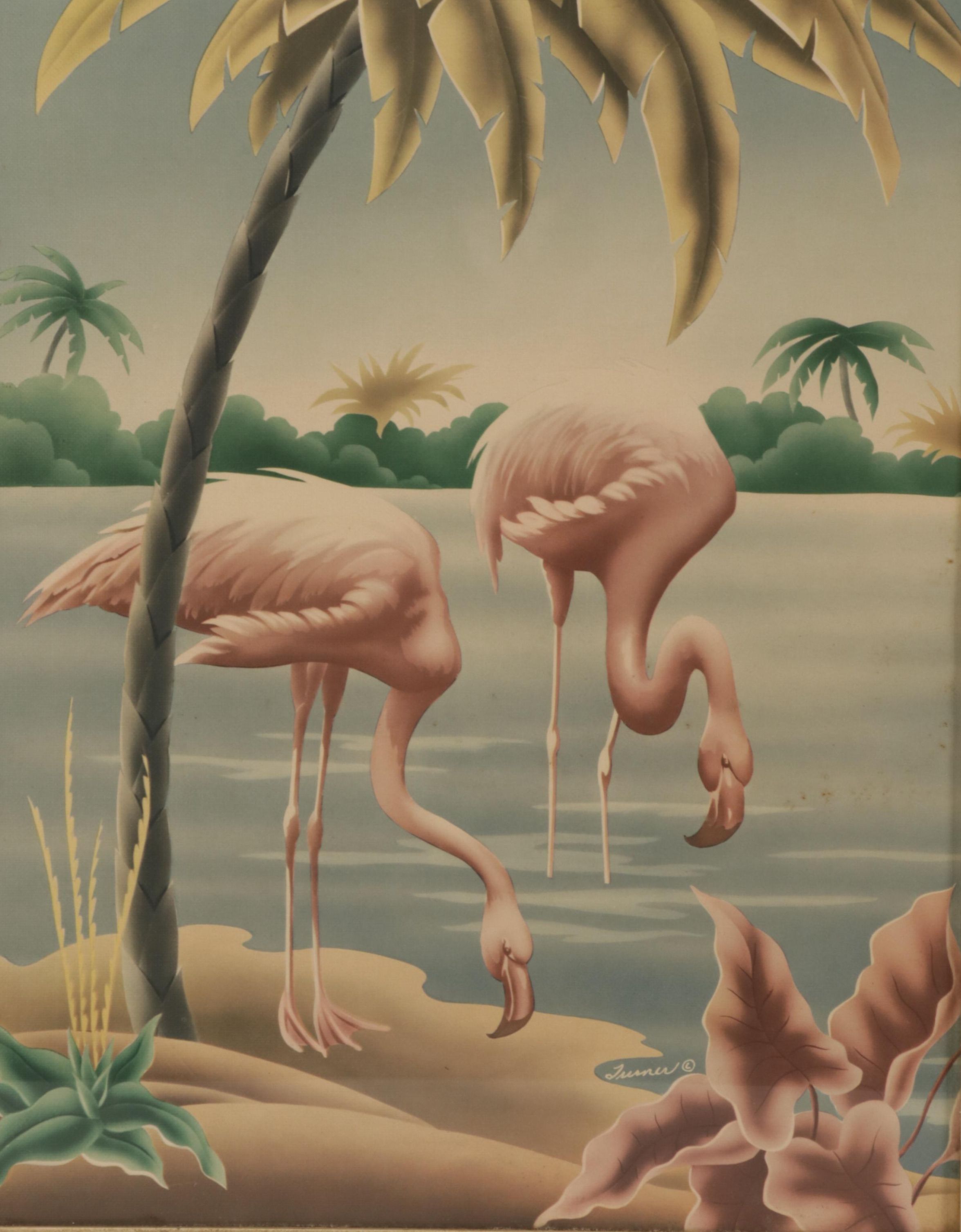 Turner Manufacturing Co. Offset Lithographs of Wading Birds