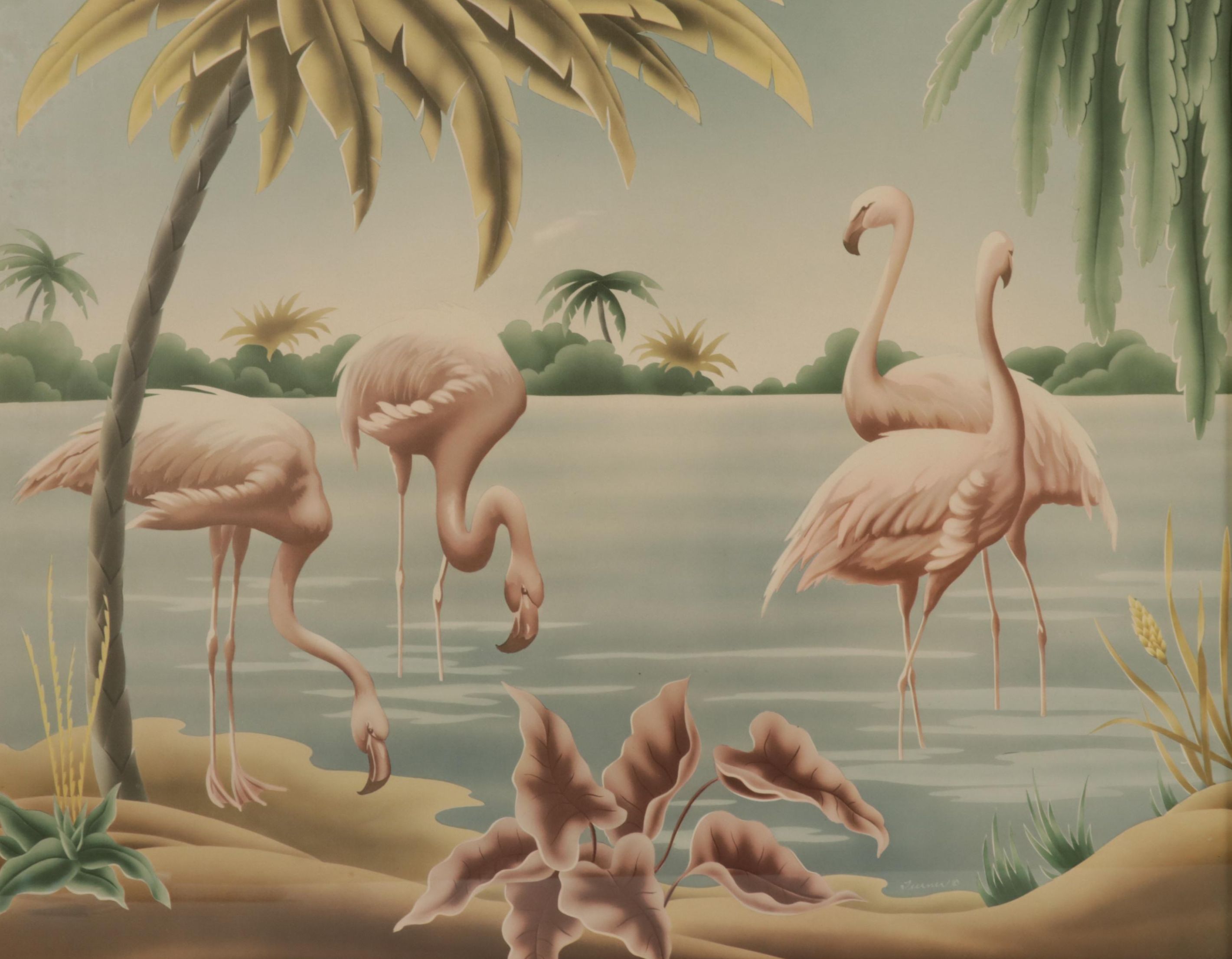 Turner Manufacturing Co. Offset Lithographs of Wading Birds