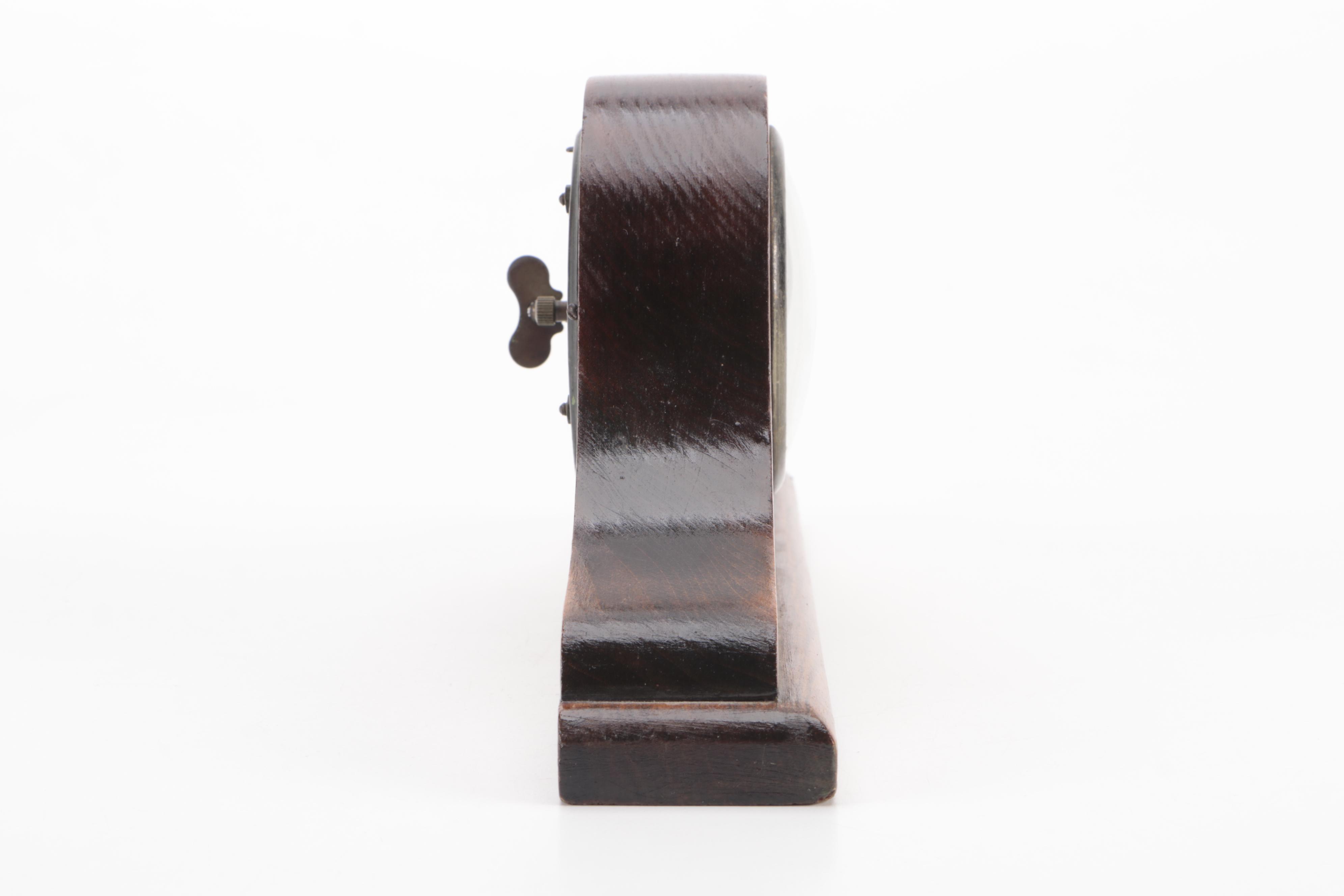 Gilbert "Dandy" Collection Wooden Mantel Clock, Antique