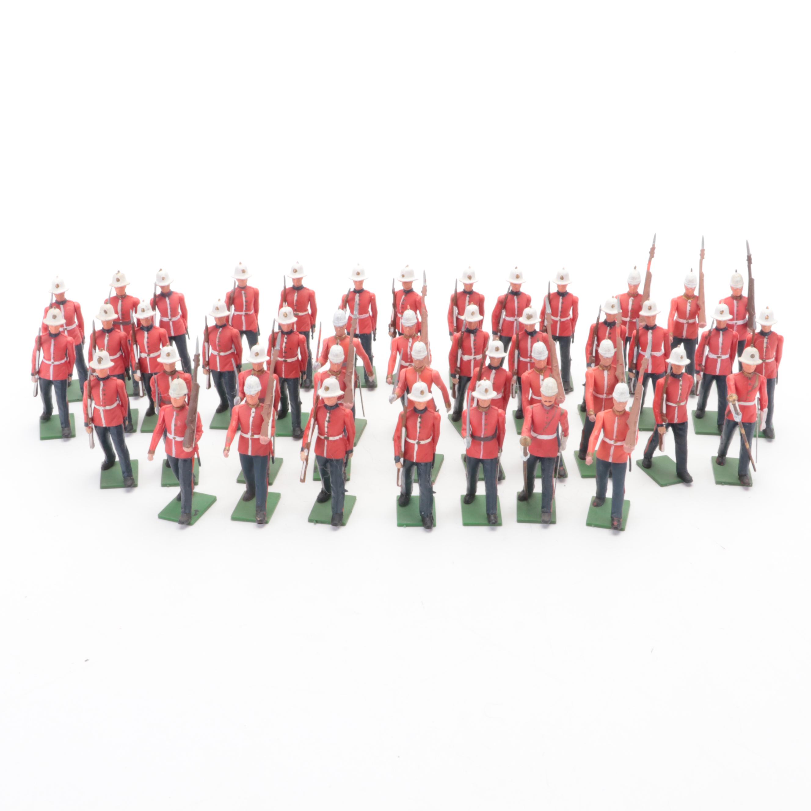 Britains Ltd. Royal Marine Light Infantry and the "Buffs" East Kent Regiment