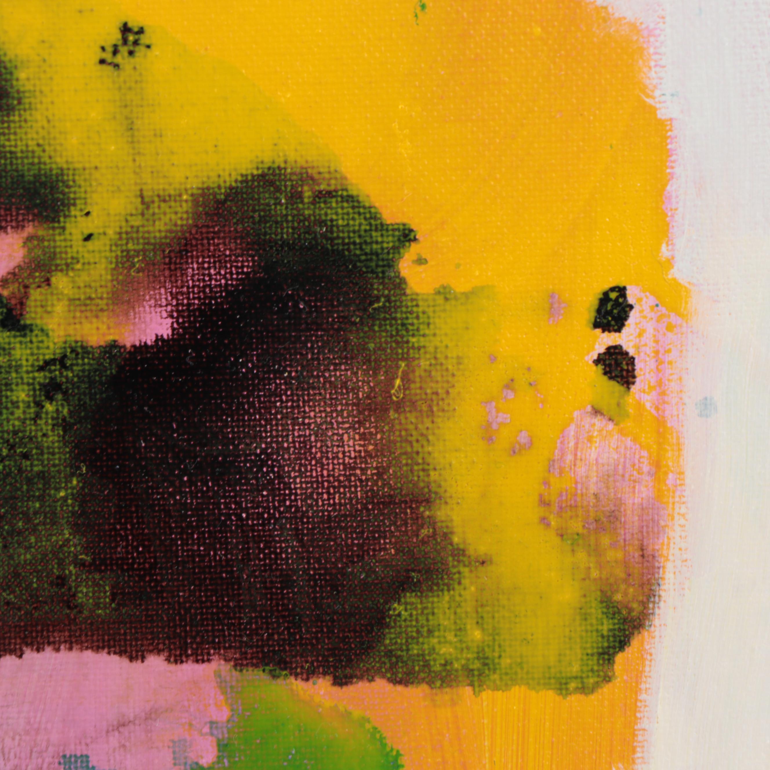 Milagros Pongo Mixed Media Painting "Escada," 2022