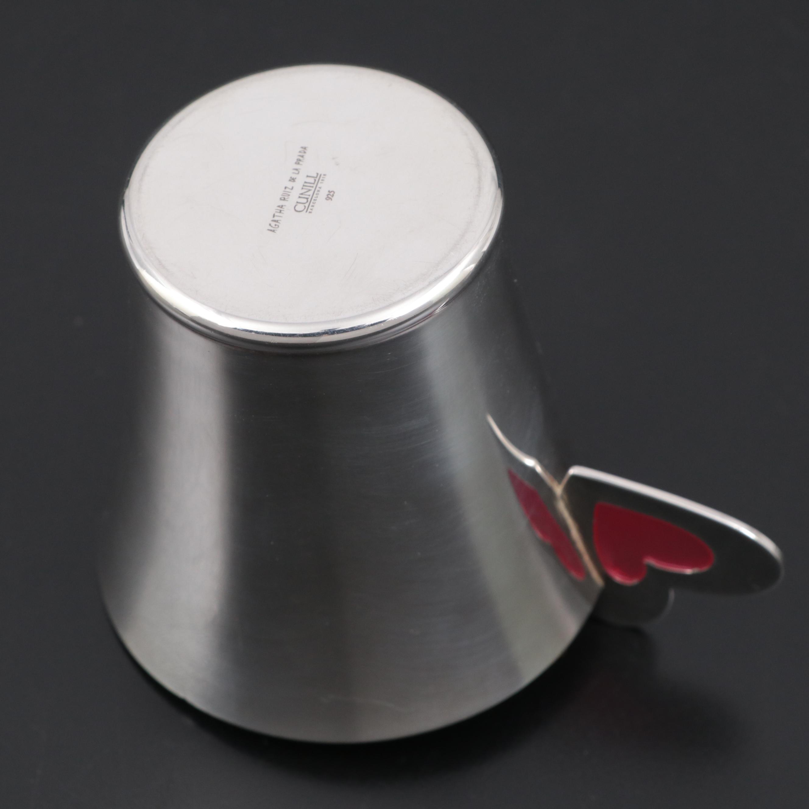 Agatha Ruiz de la Prada Sterling Silver Cup
