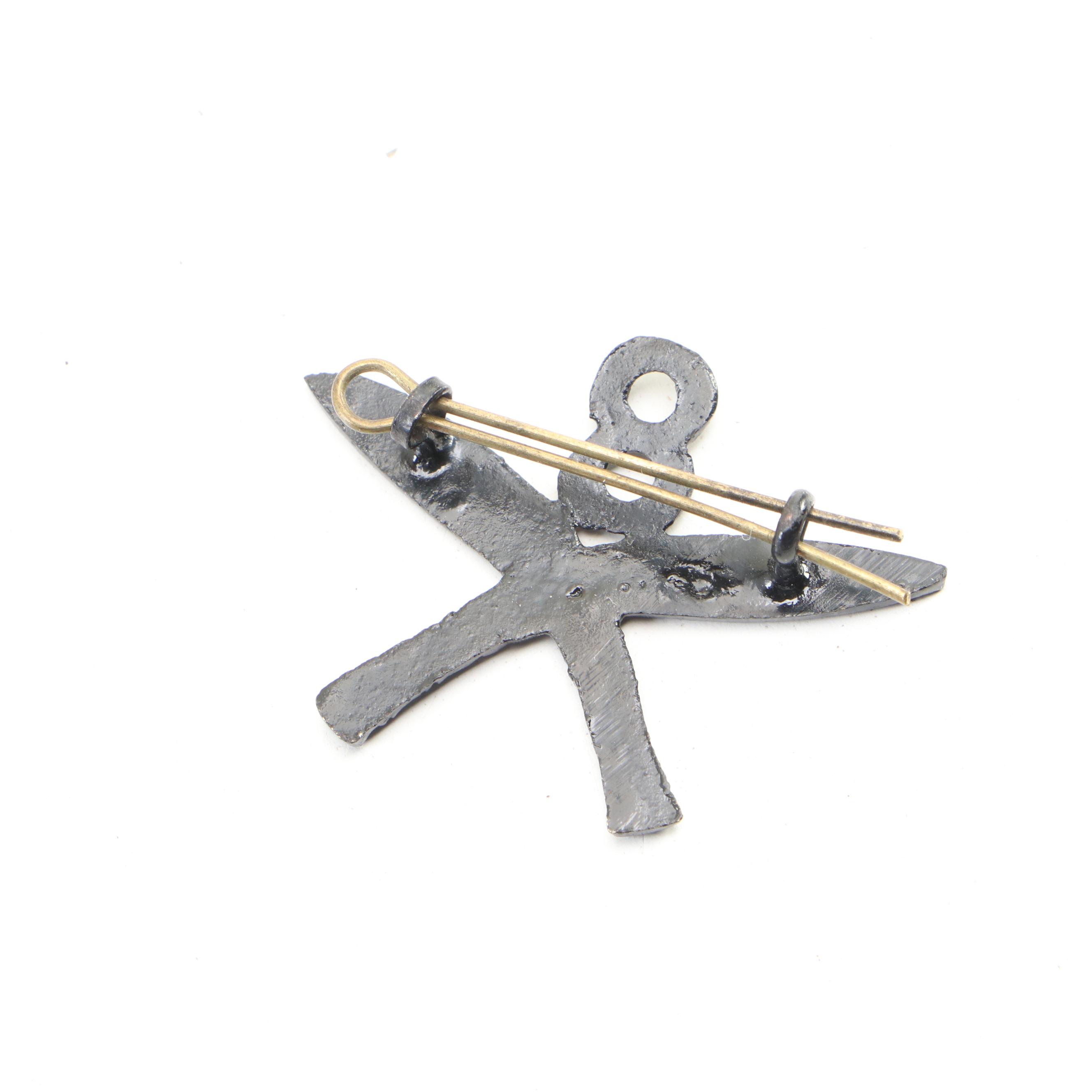 Gurkha Knife, 11th Rifles Regiment Belt Buckle and 8th Rifles Regiment Pin