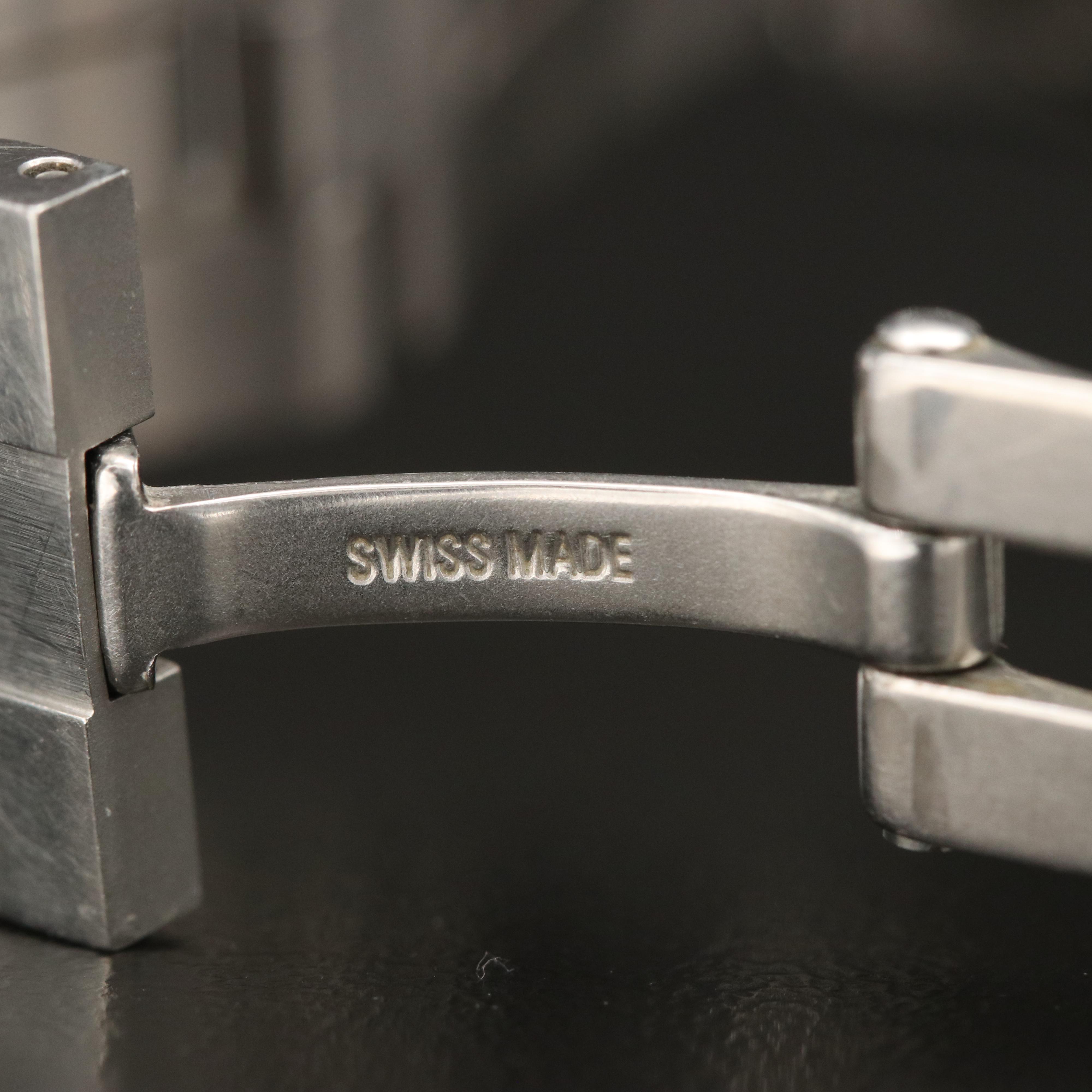 Cartier Roadster Silver Dial Stainless Steel Quartz Watch