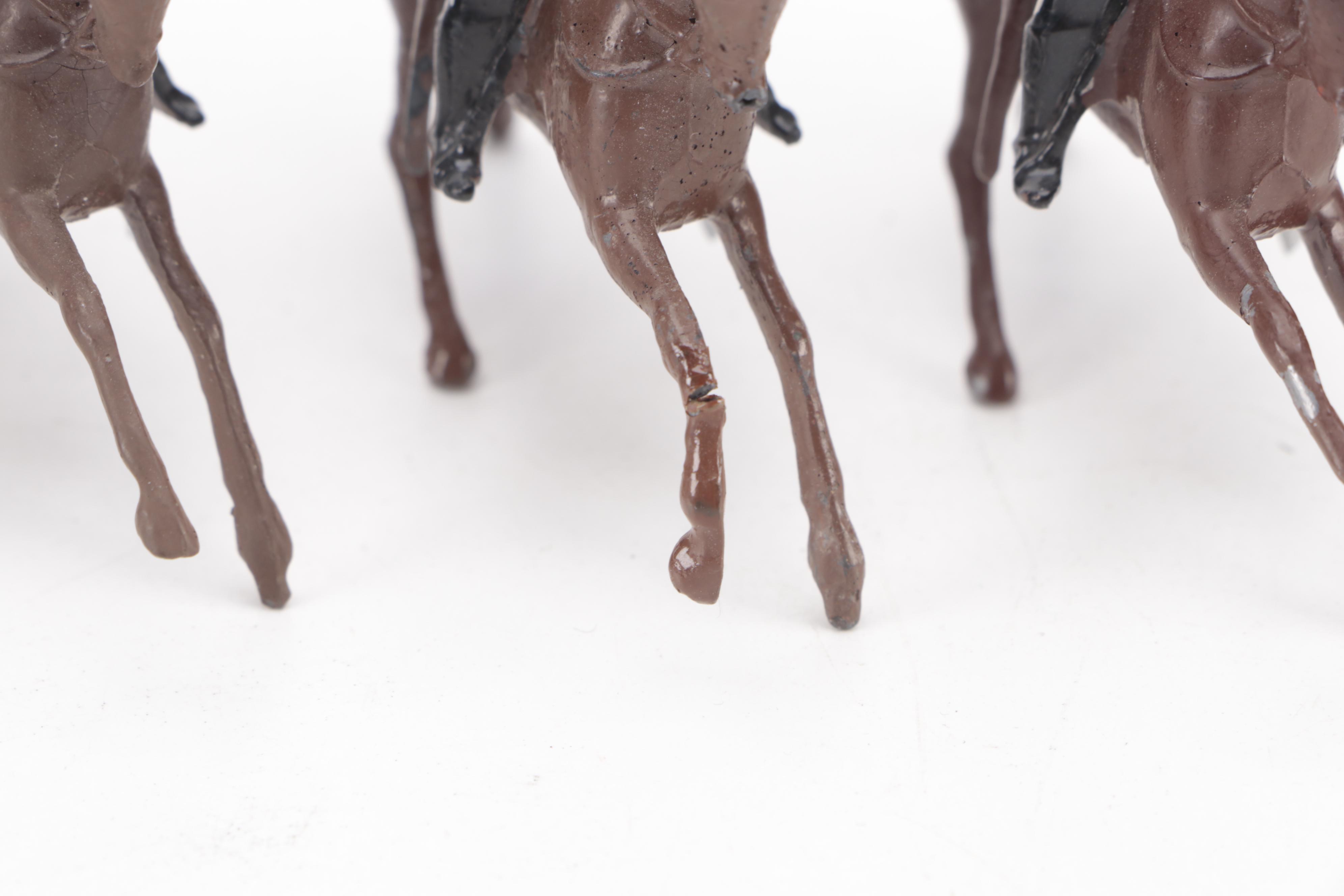 Britains Ltd Hand-Painted Cast Metal Sudanese Lancers with Royal Soldiers