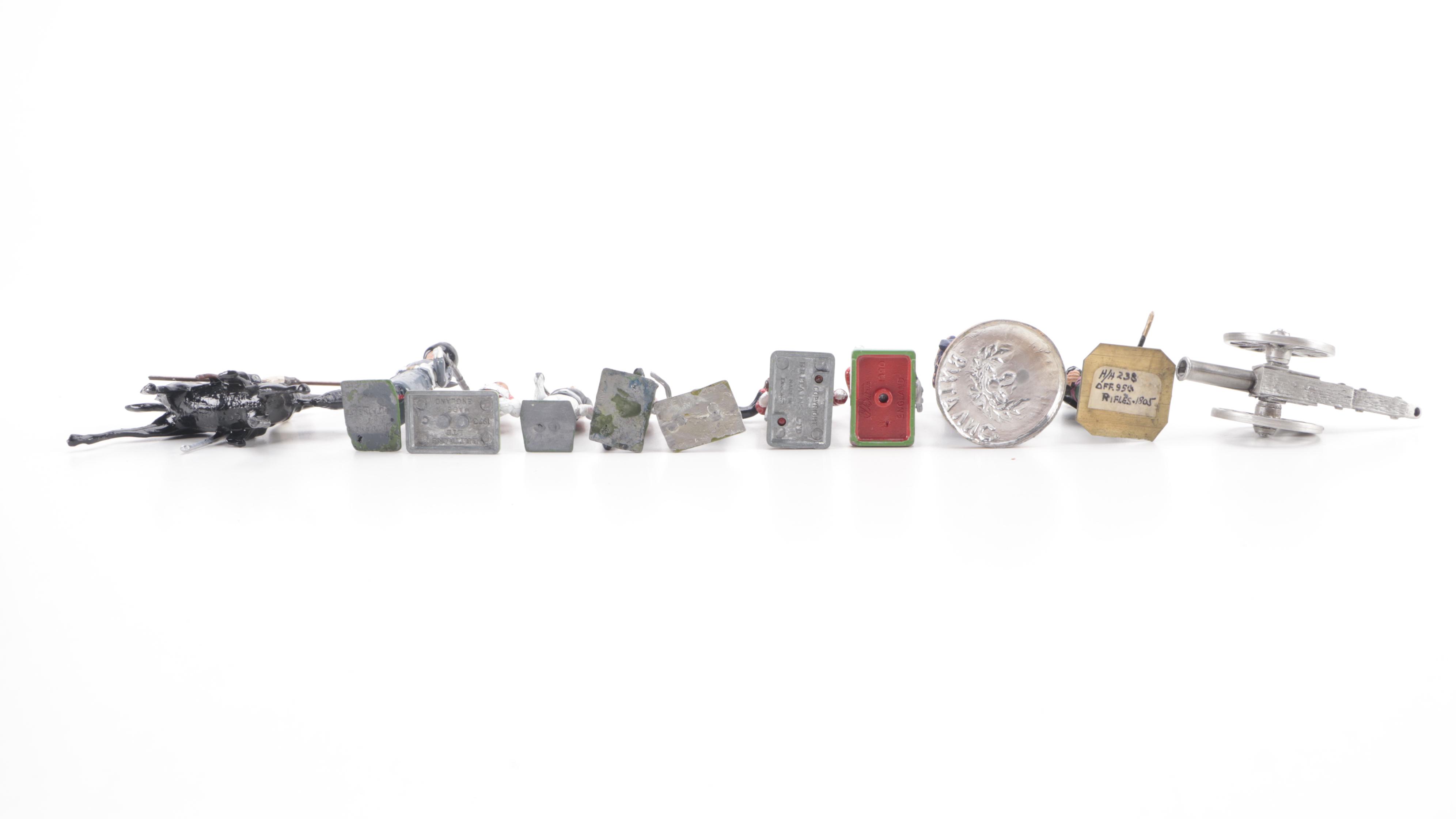 Britains Ltd Hand-Painted Cast Metal Sudanese Lancers with Royal Soldiers