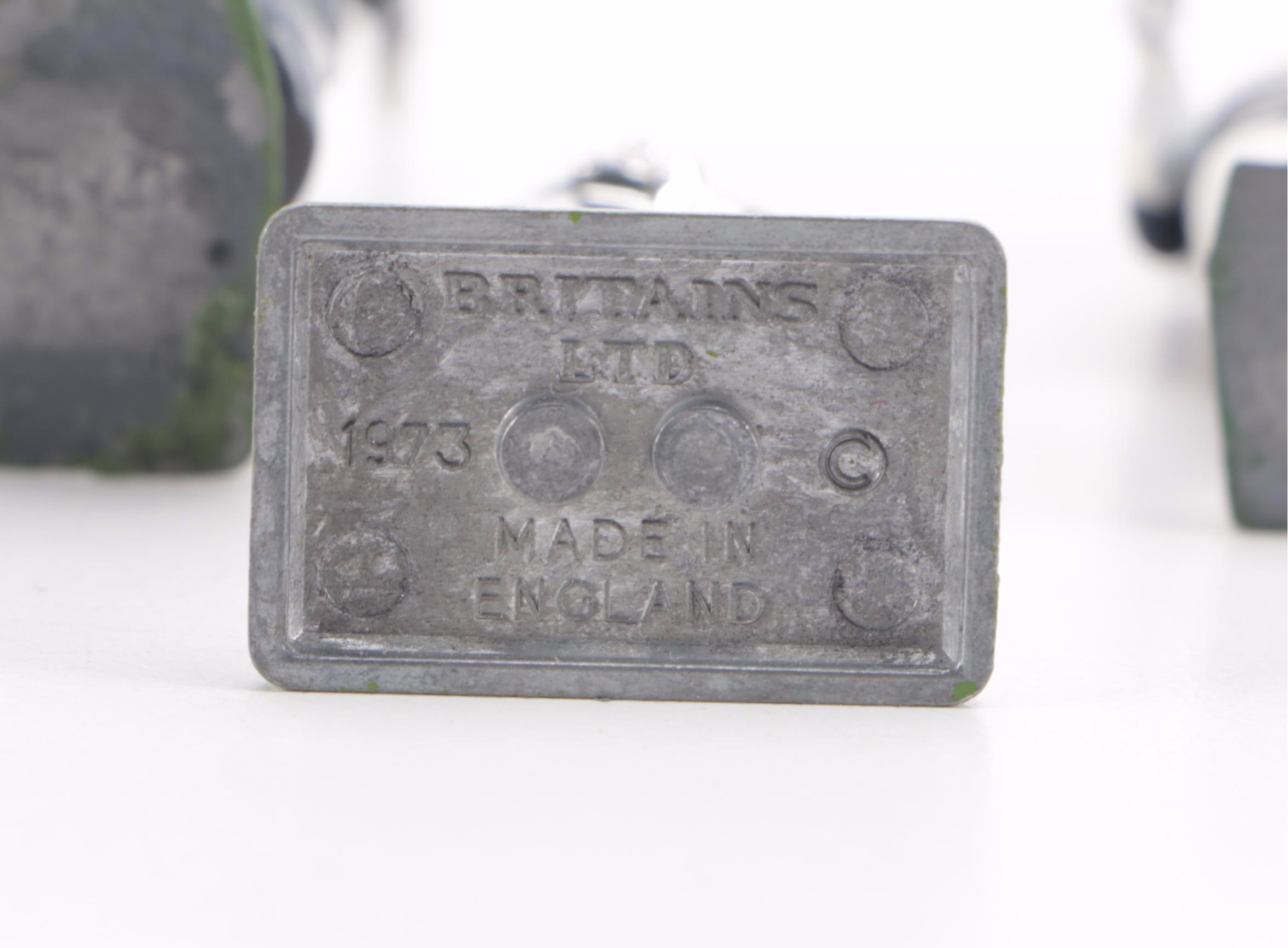 Britains Ltd Hand-Painted Cast Metal Sudanese Lancers with Royal Soldiers