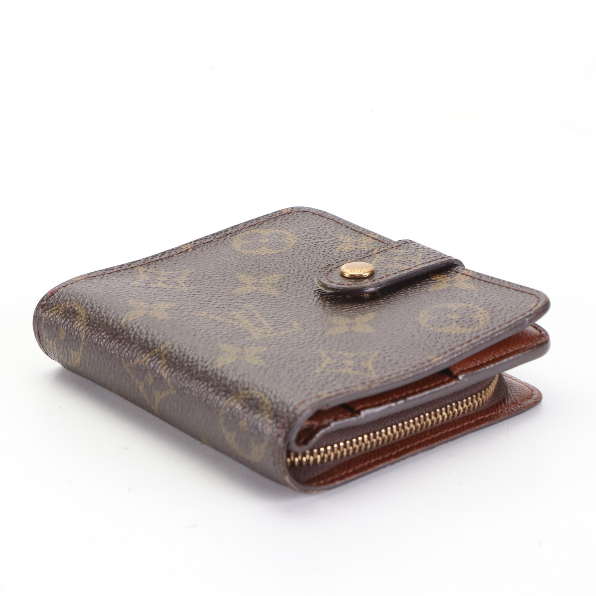 Louis Vuitton Compact Zippy Wallet in Monogram Canvas