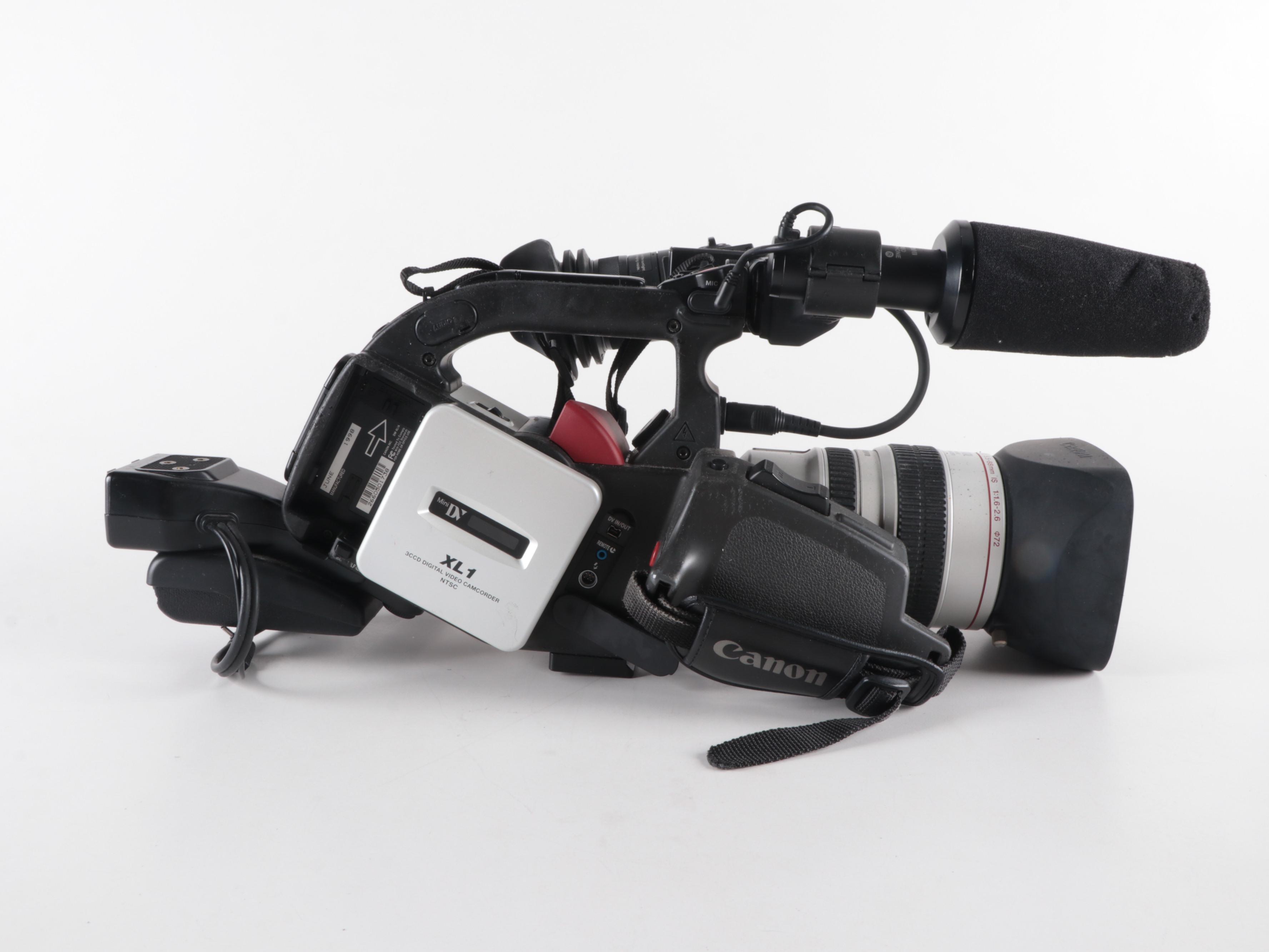 Canon XL1 3CCD Digital Video Camcorder Camera Bundle With Porta Brace Case