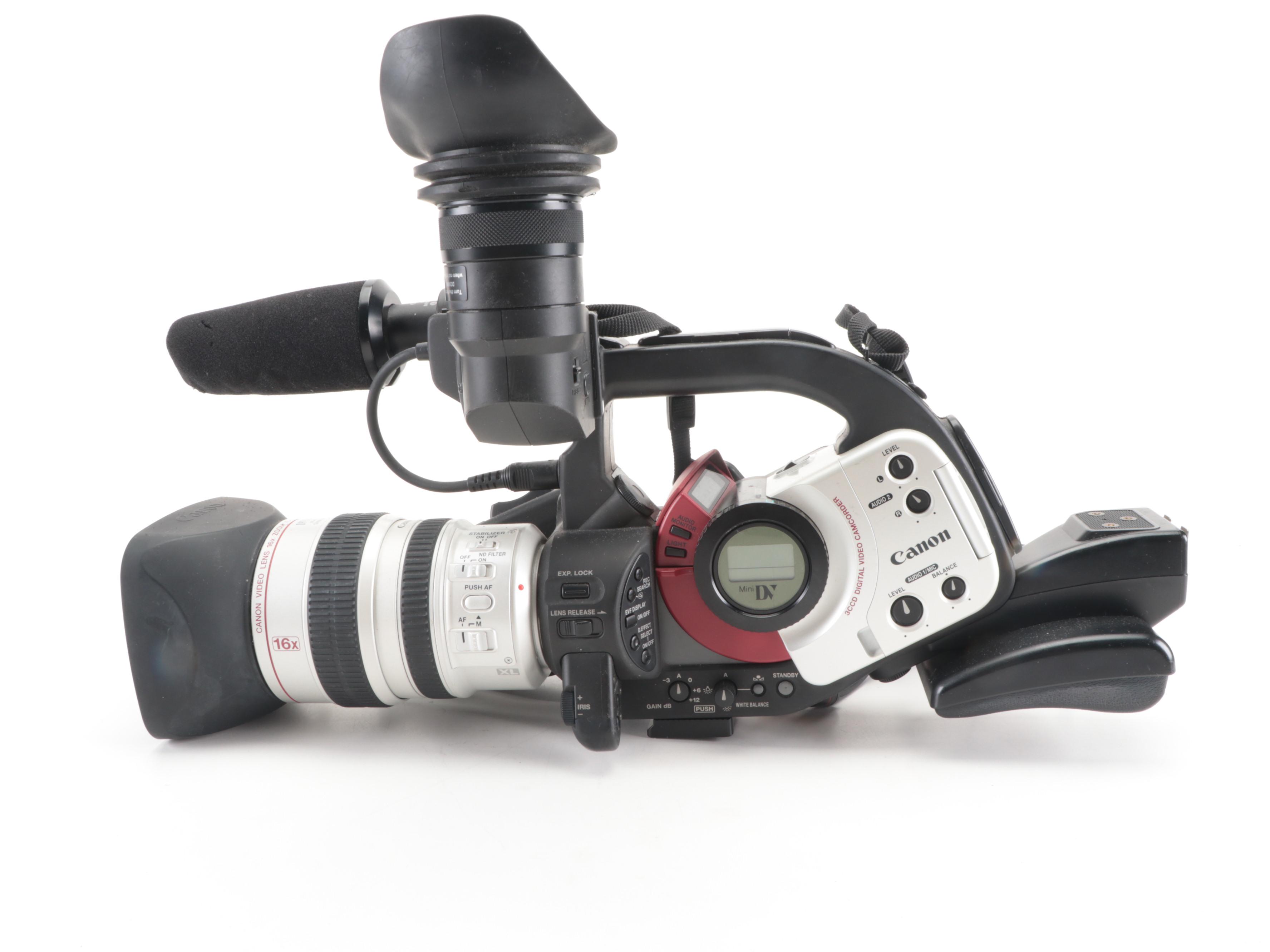 Canon XL1 3CCD Digital Video Camcorder Camera Bundle With Porta Brace Case