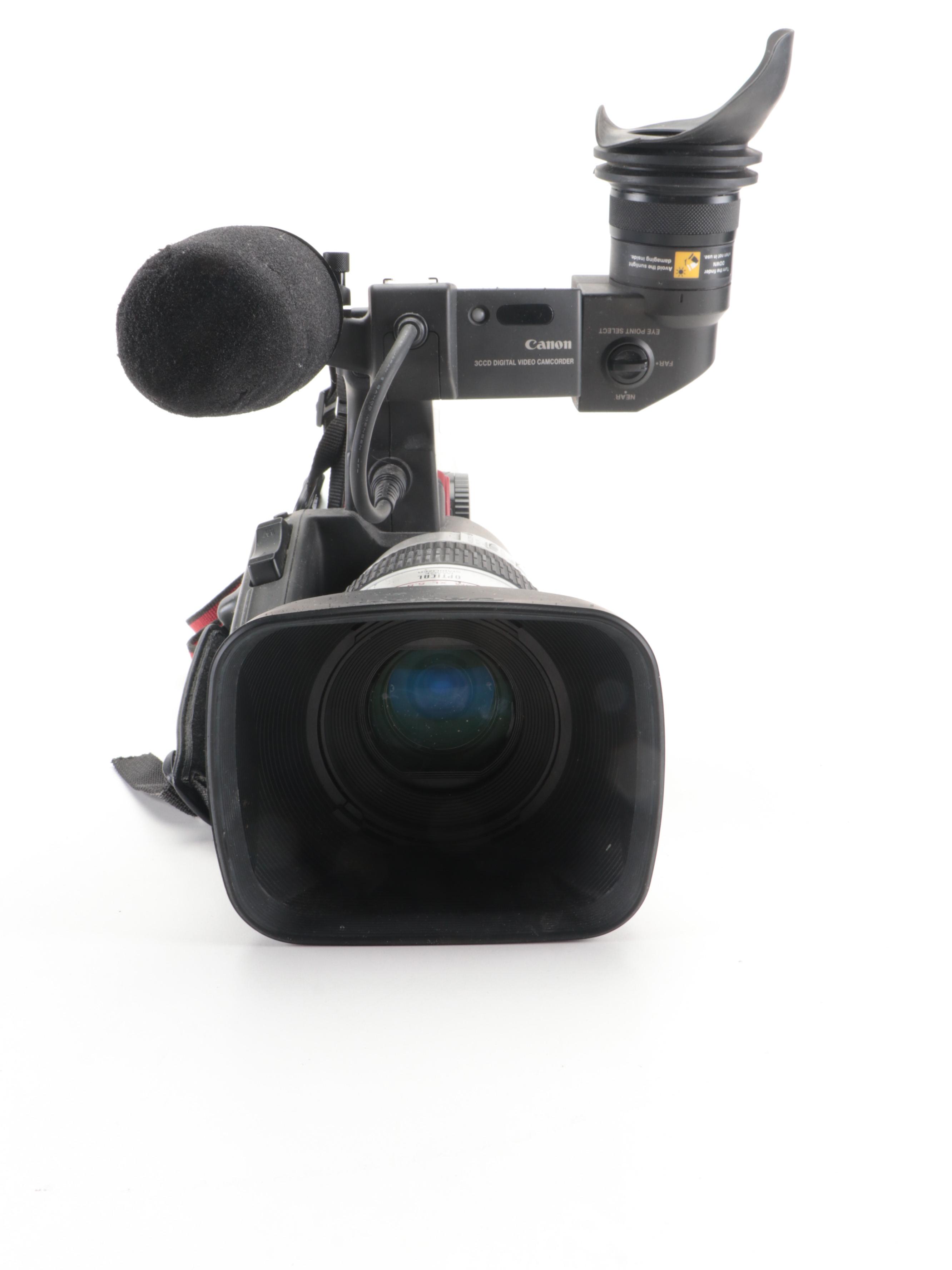 Canon XL1 3CCD Digital Video Camcorder Camera Bundle With Porta Brace Case