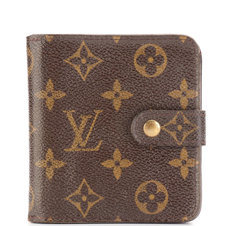 Louis Vuitton Compact Wallet in Monogram Canvas