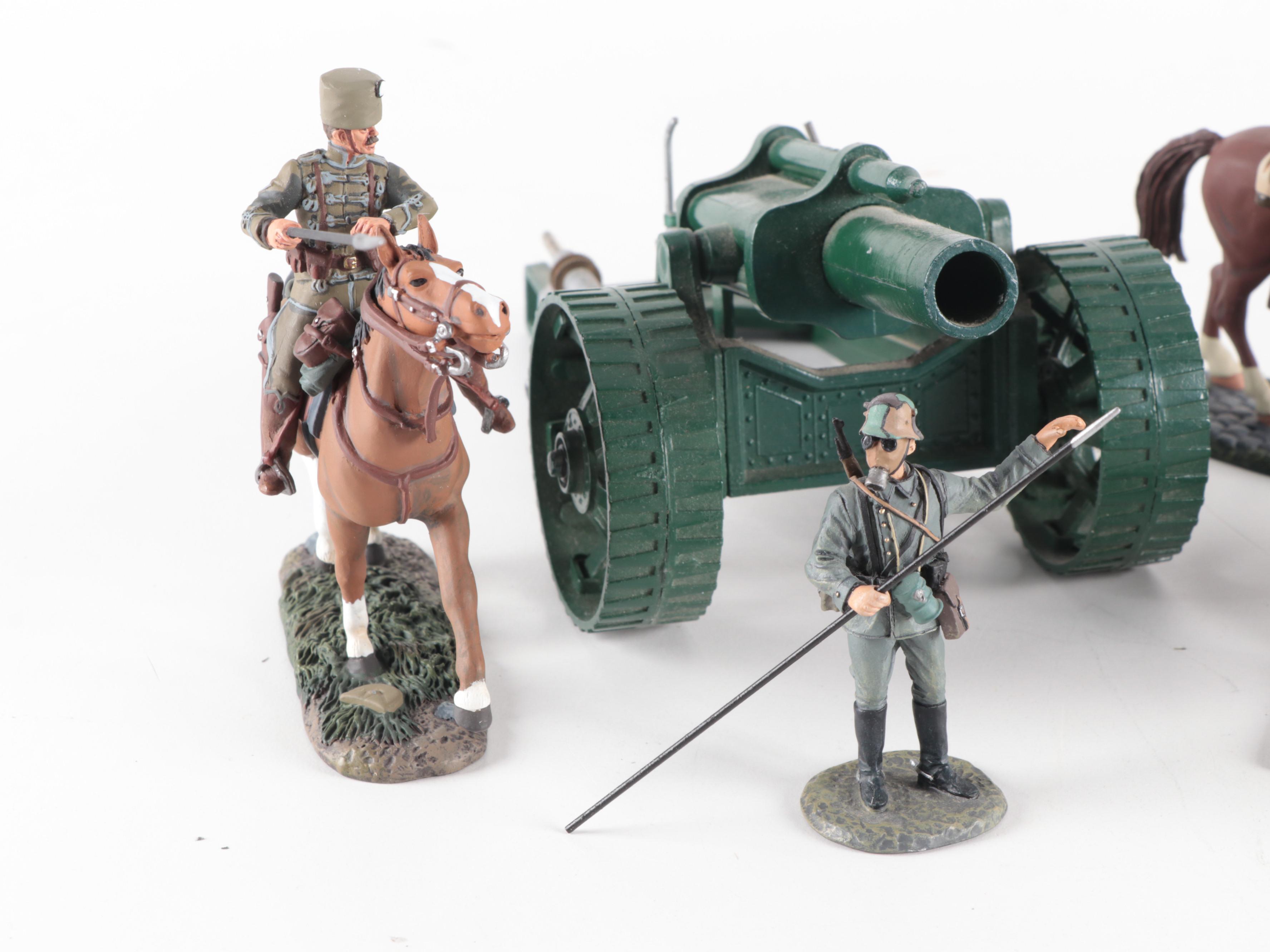 W. Britain Hand-Painted Cast Metal Toy Soldiers