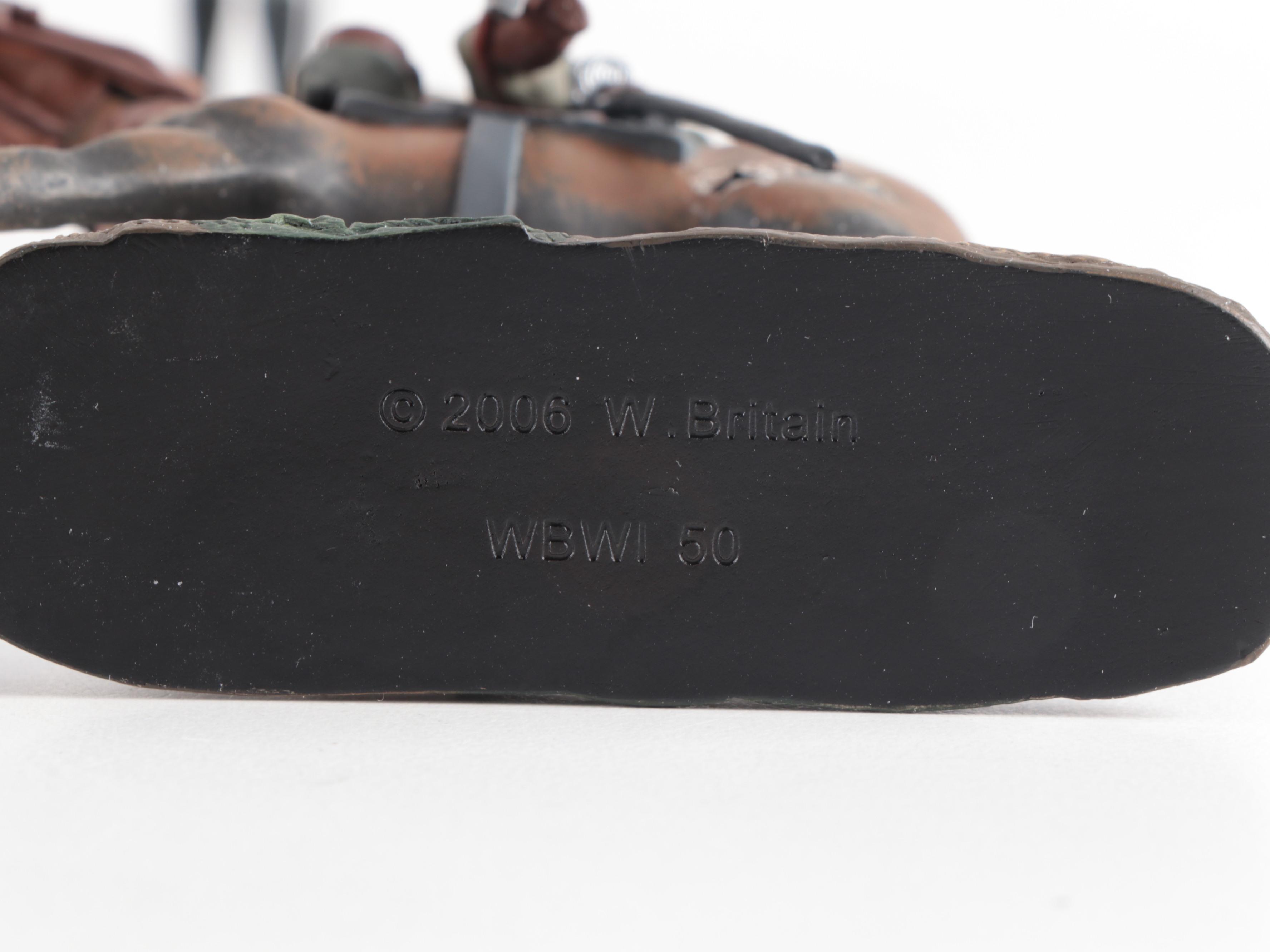 W. Britain Hand-Painted Cast Metal Toy Soldiers