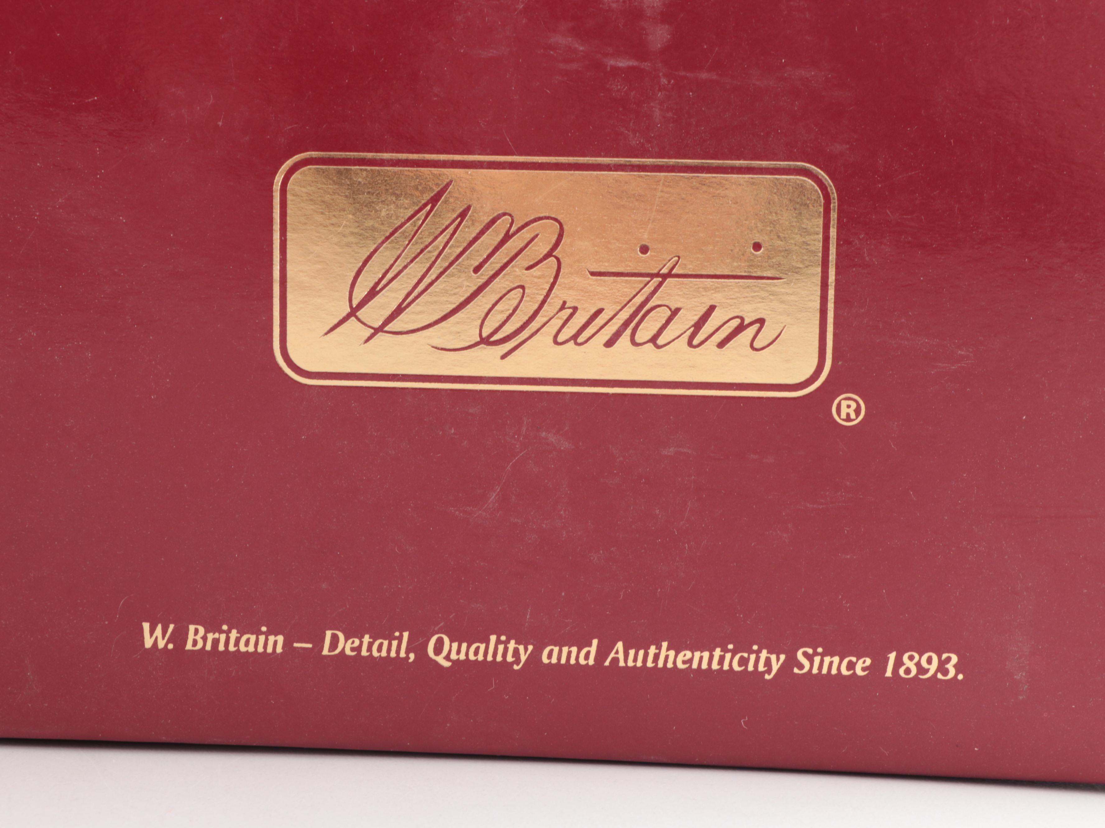 W. Britain Hand-Painted Cast Metal Toy Soldiers