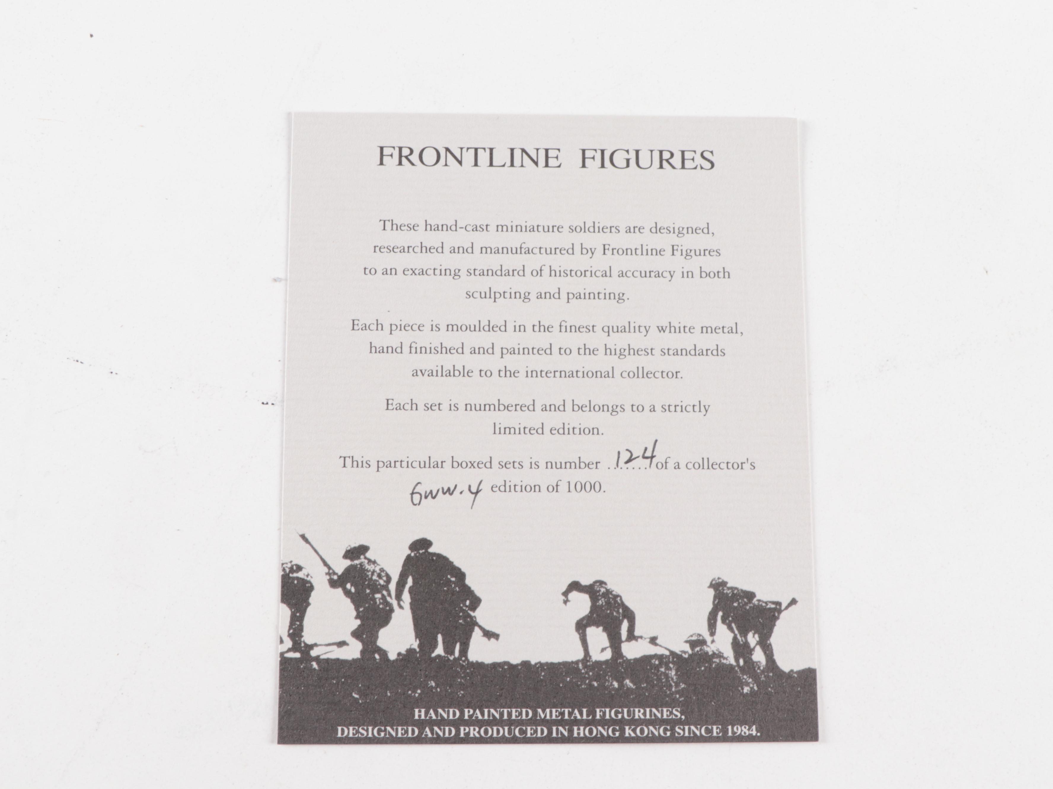 W. Britain Hand-Painted Cast Metal Toy Soldiers