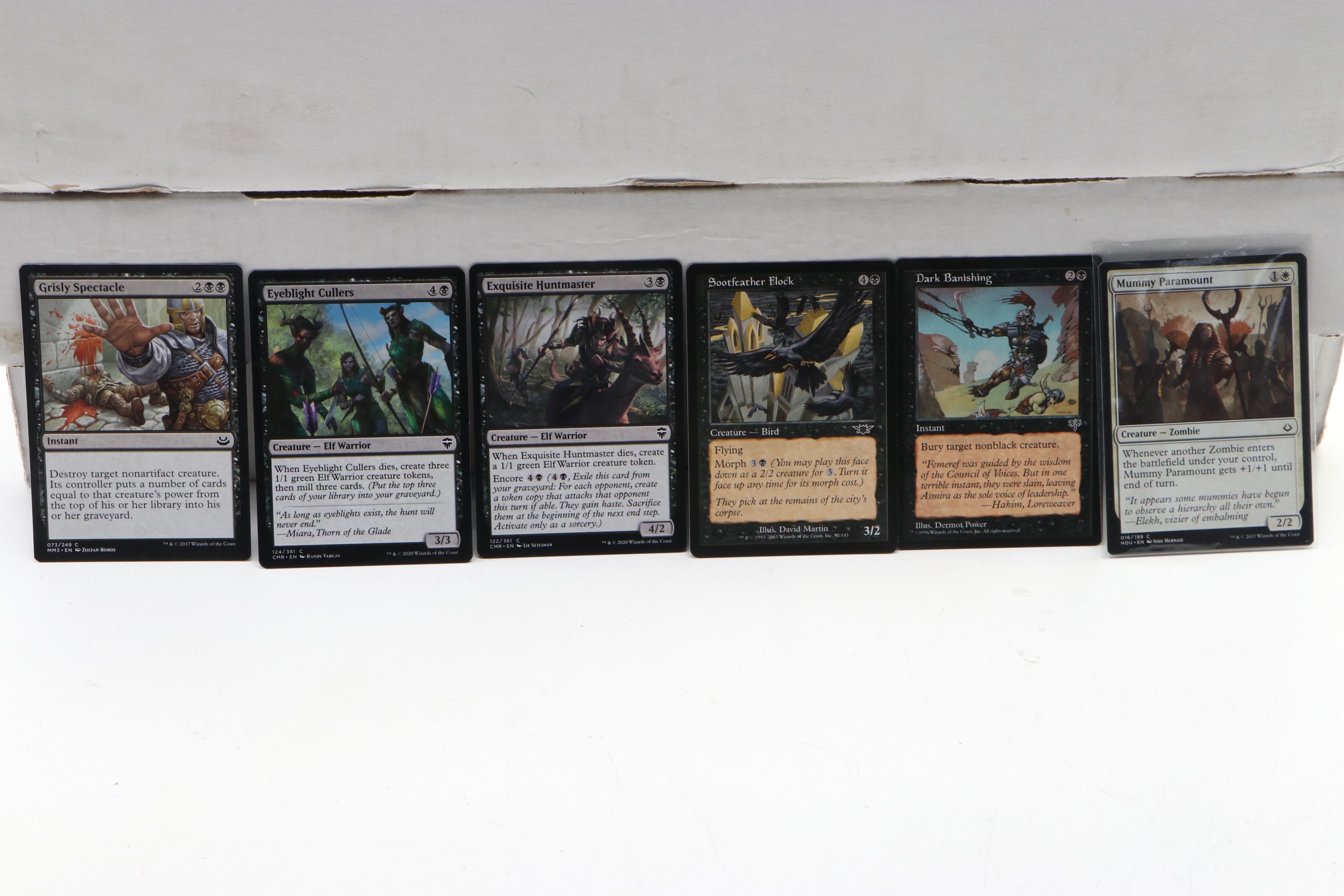 Magic: The Gathering Trading Cards with Uncommons and Playmats, 1990s–2020s