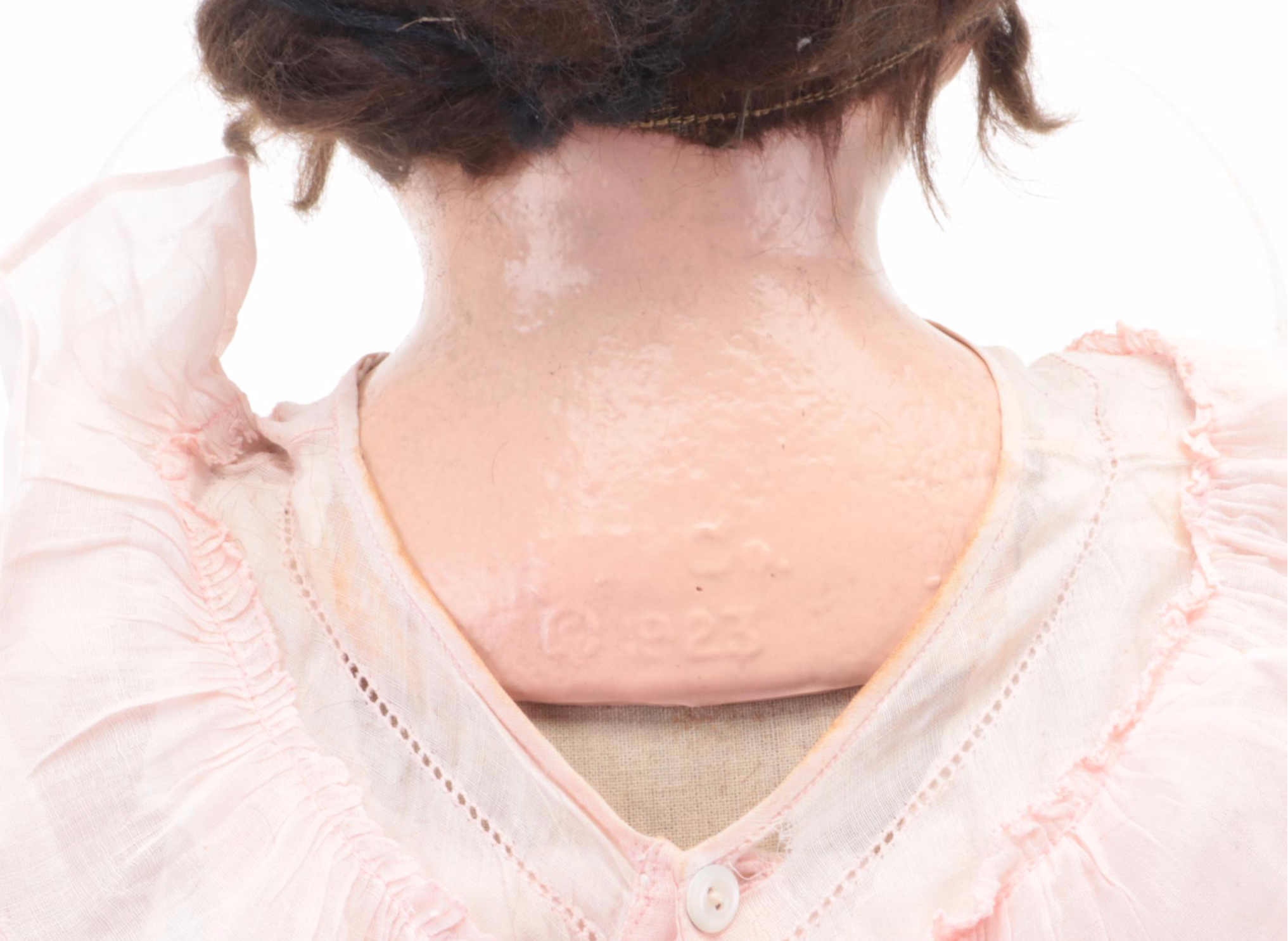 1923 Vintage Doll with Composite and Cloth Body