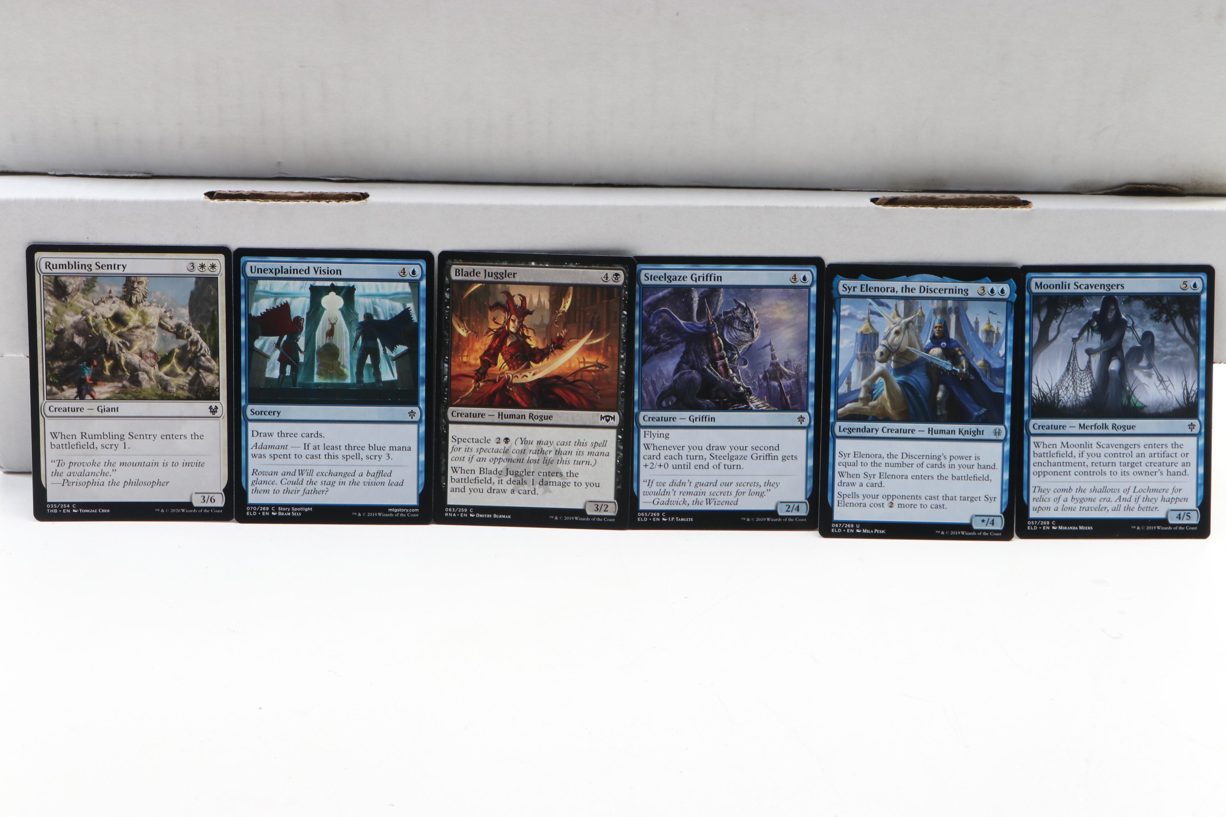 Magic: The Gathering Trading Cards with Uncommon Cards and Playmats, 1990s–2020s