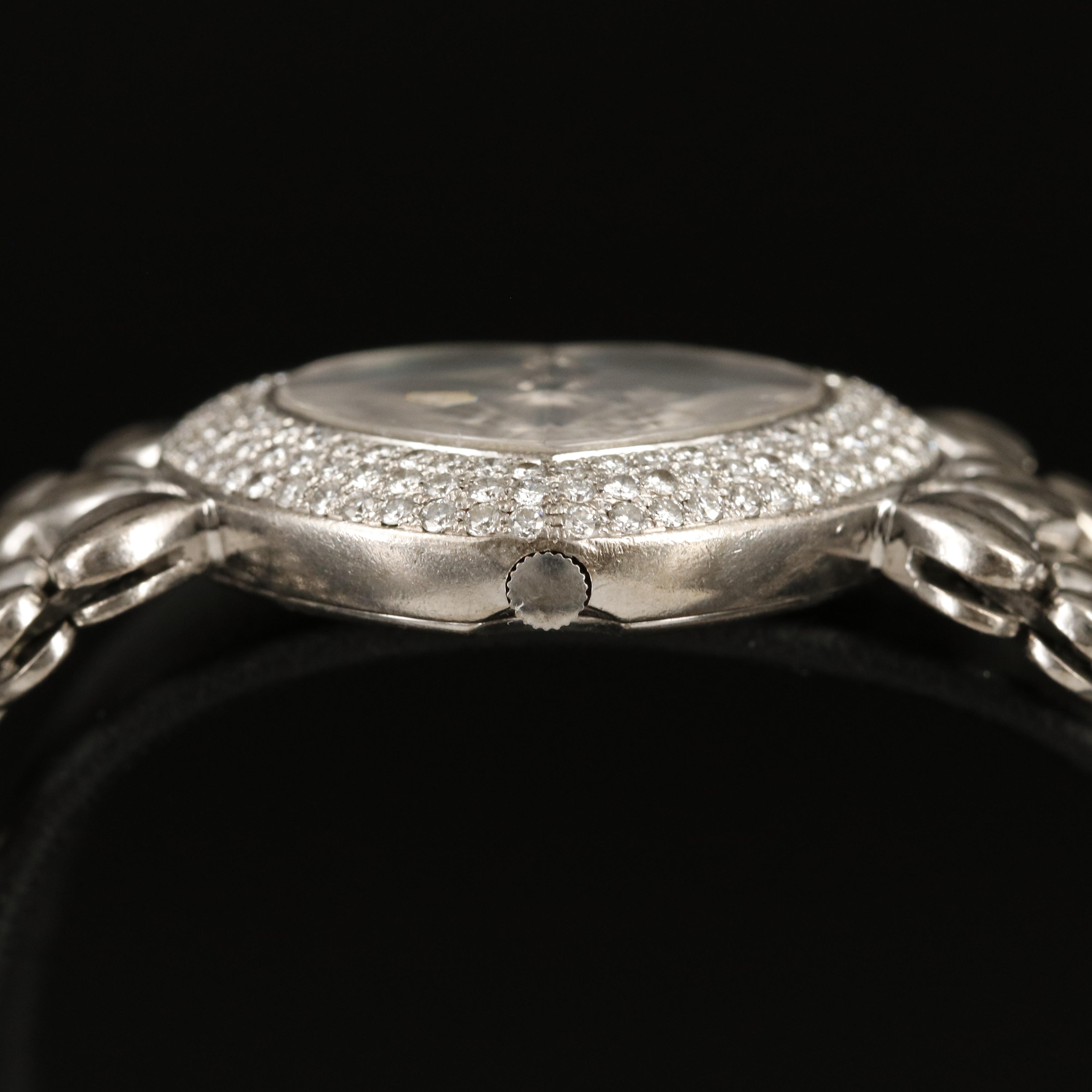 Graff of London, 18K Heart Shaped 1.47 CTW Diamond Watch