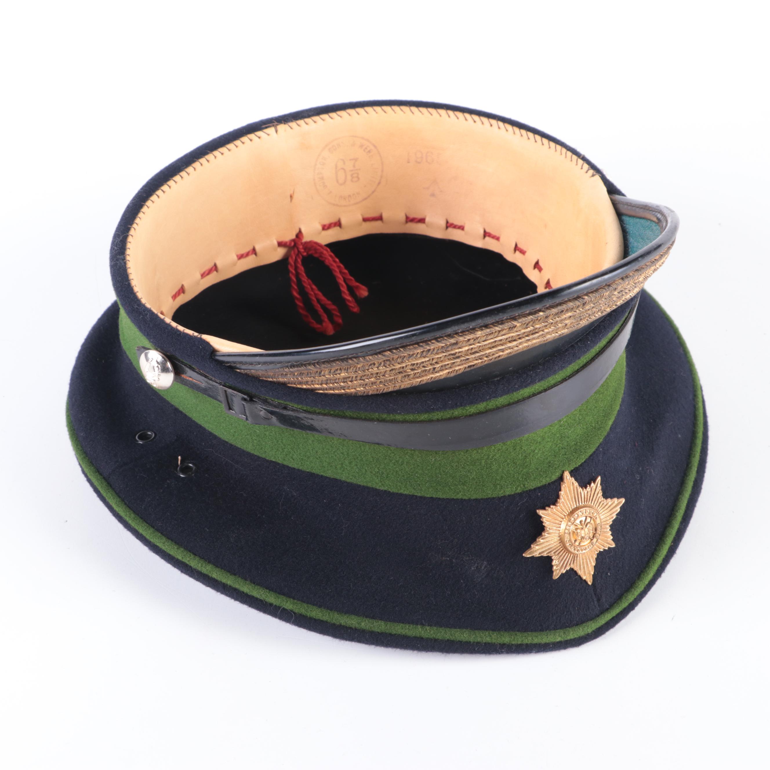 Irish, Scots, Welsh, Coldstream and Grenadier NCO Guards Forage Caps