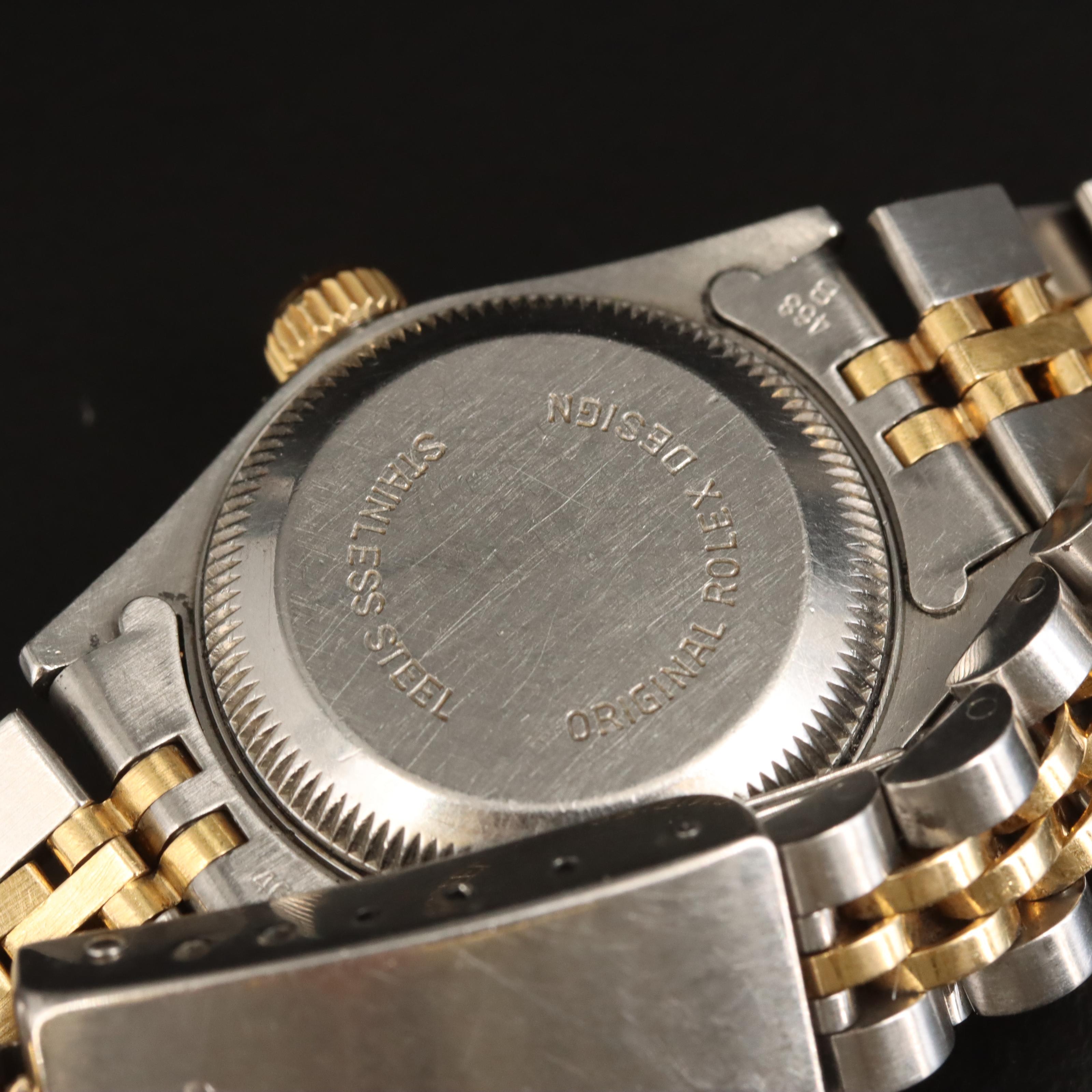 1987 Rolex Oyster Perpetual Diamond Datejust Watch