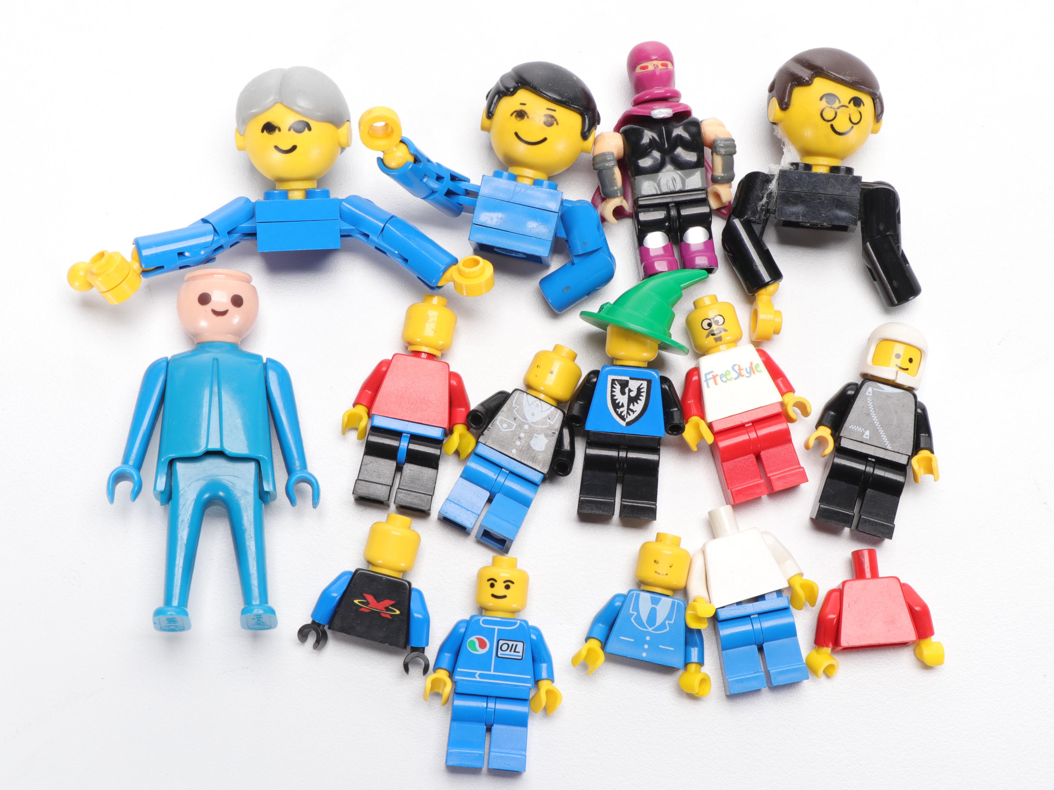 LEGO Collection with Construction Baseplates