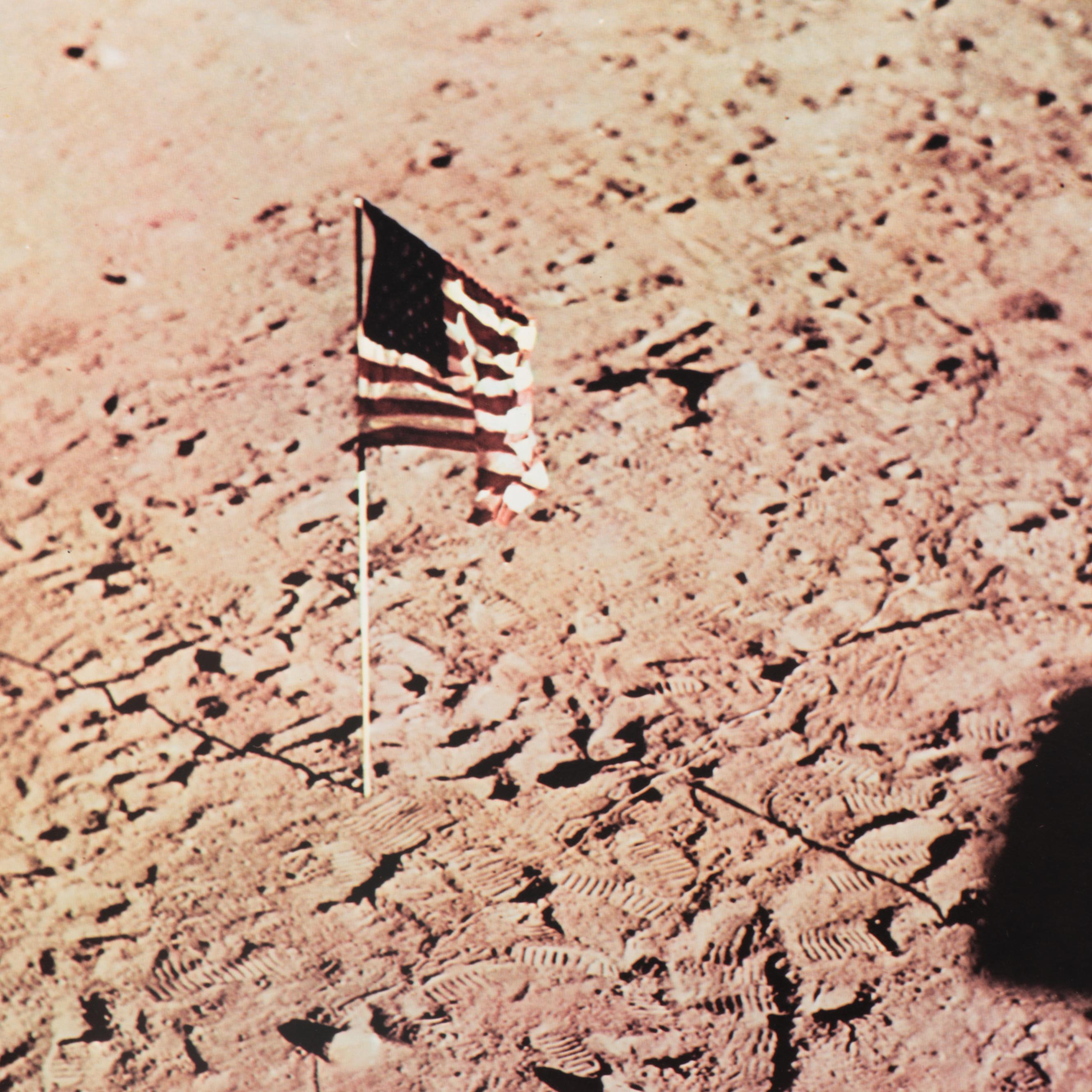 Offset Lithographs of Apollo 11 Moon Landing