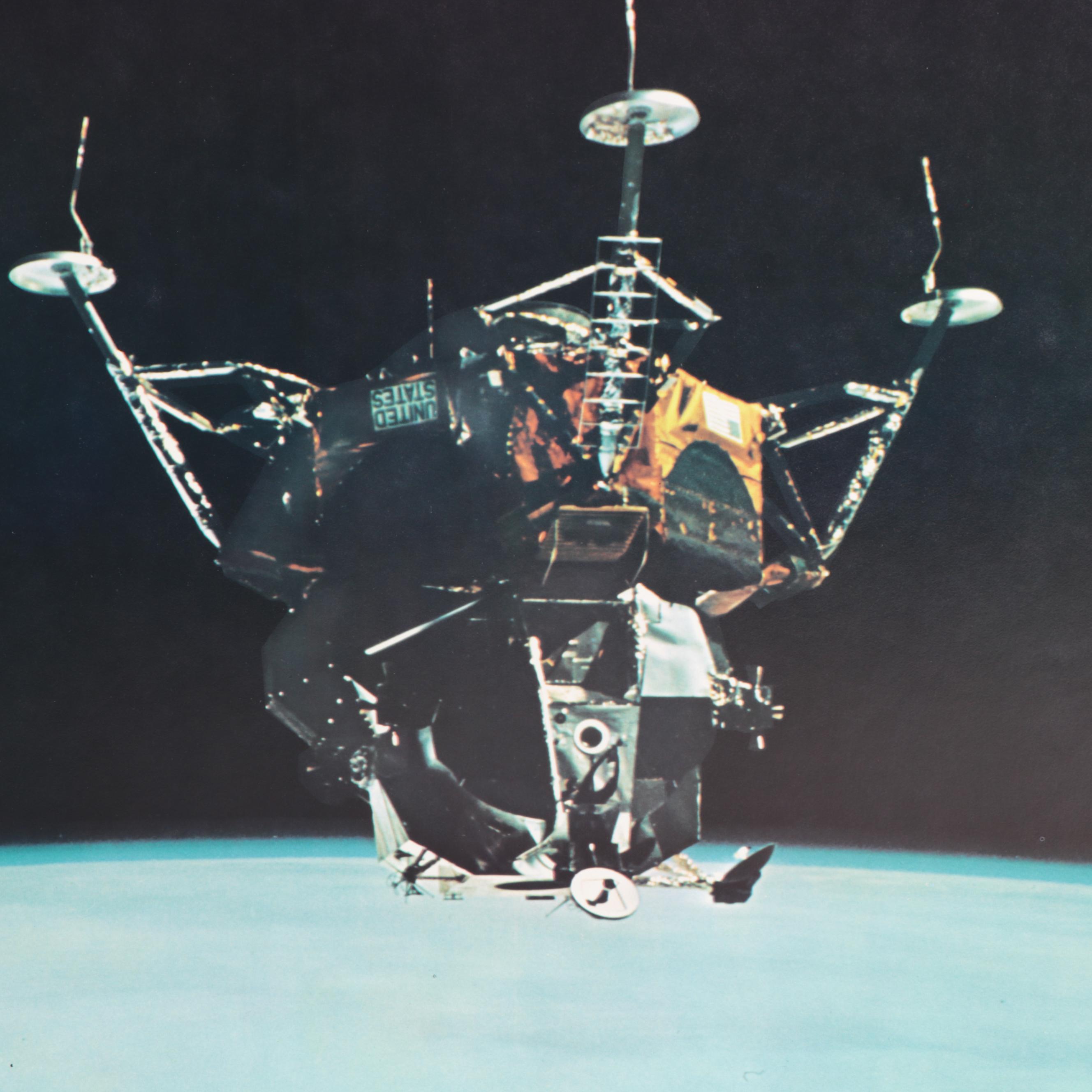 Offset Lithographs of Apollo 11 Moon Landing