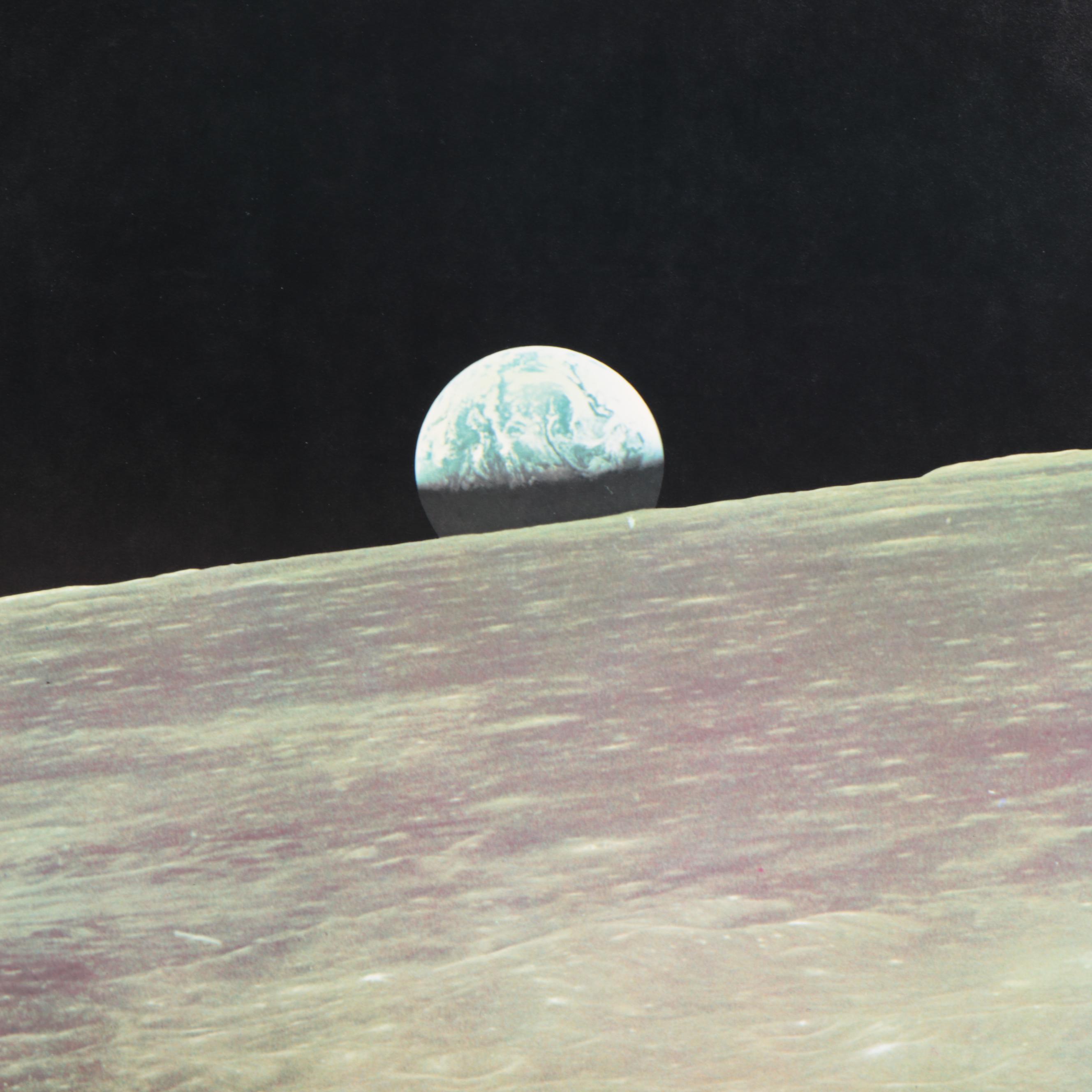 Offset Lithographs of Apollo 11 Moon Landing