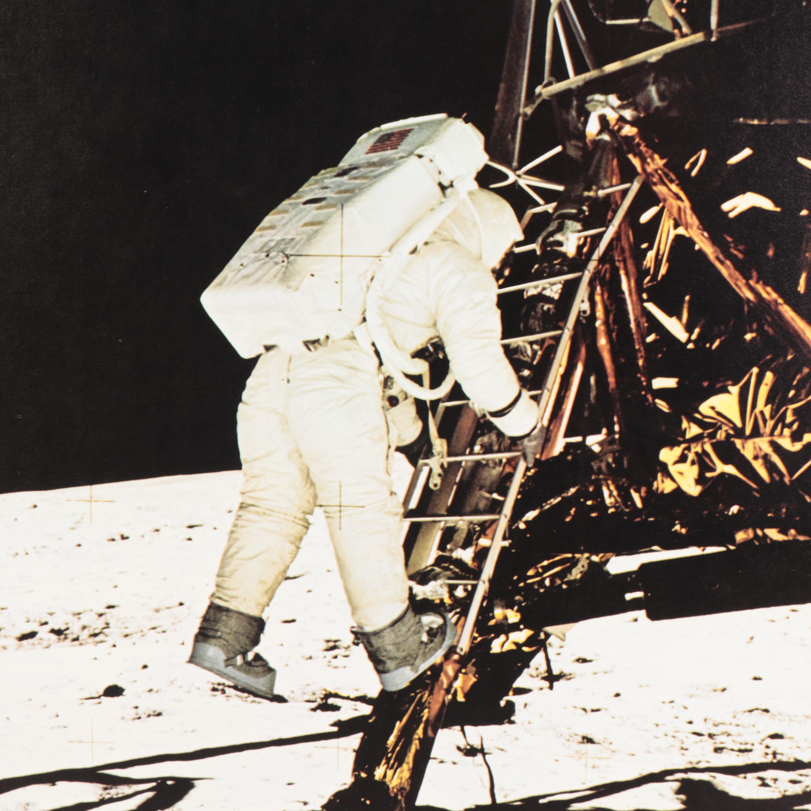 Offset Lithographs of Apollo 11 Moon Landing