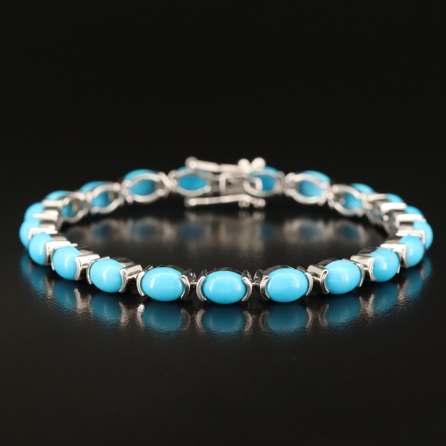 Sterling Turquoise Bracelet