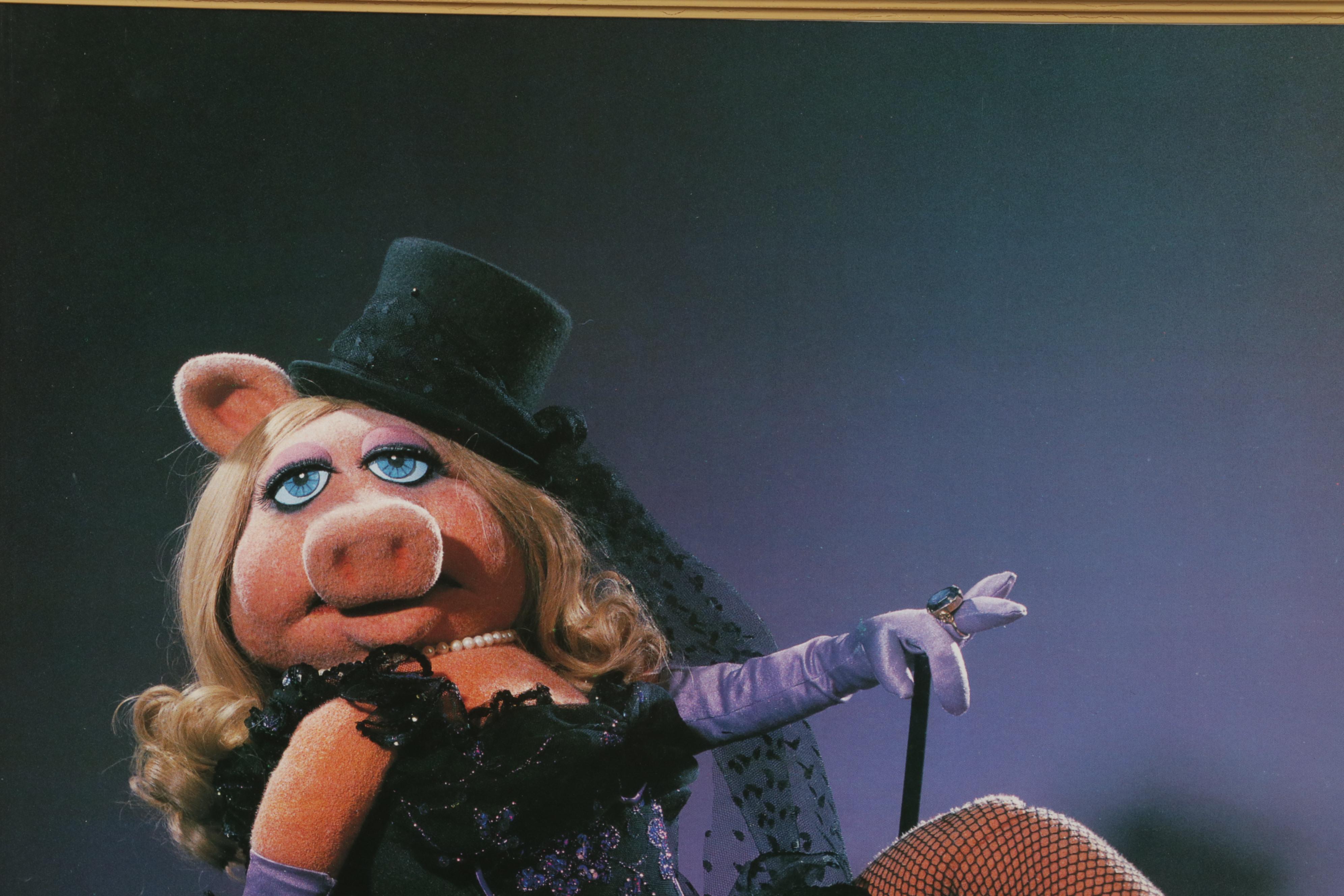 Offset Lithograph of "People" Cover Photo From "Miss Piggy's Poster Book," 1986