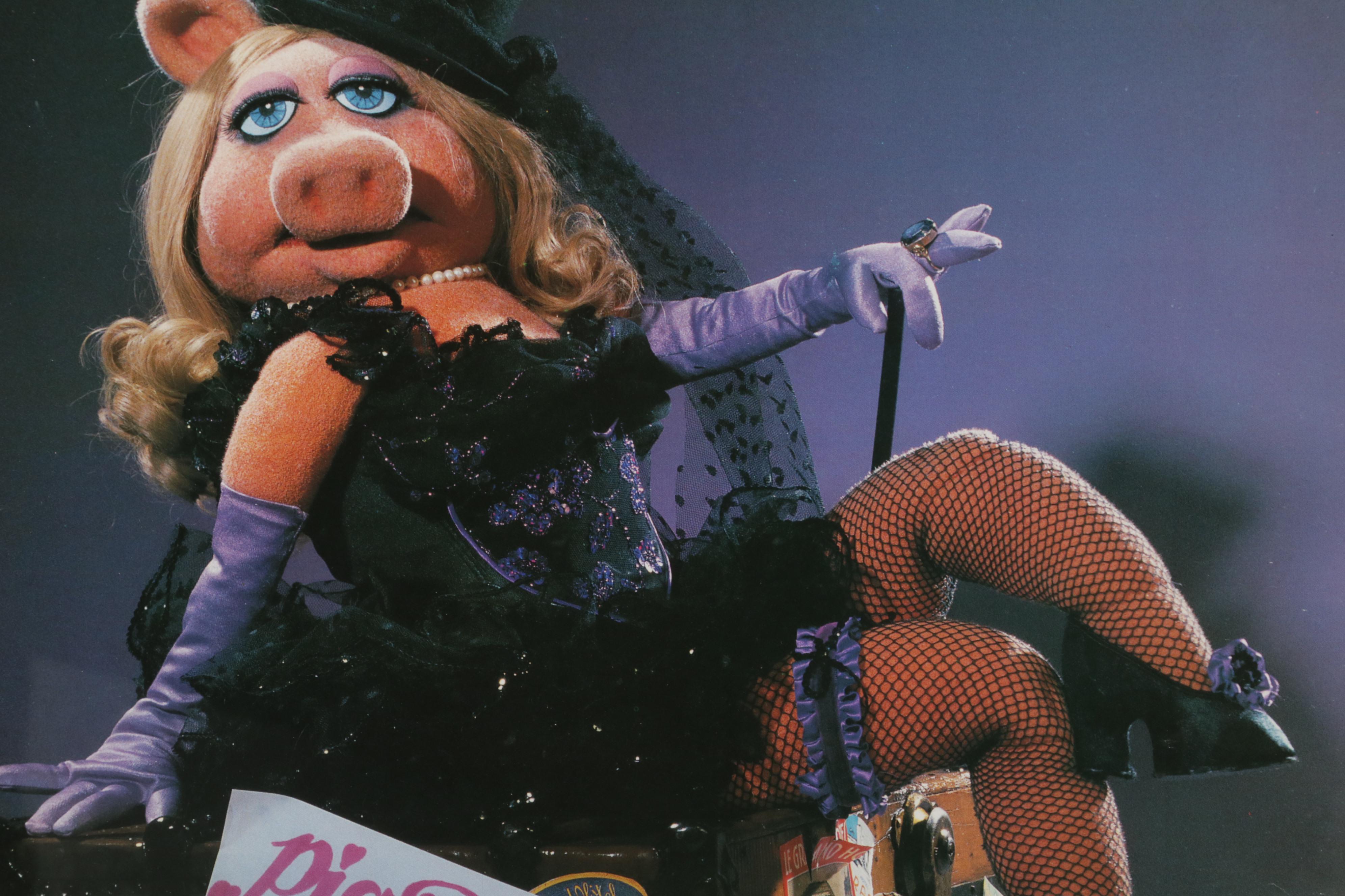 Offset Lithograph of "People" Cover Photo From "Miss Piggy's Poster Book," 1986